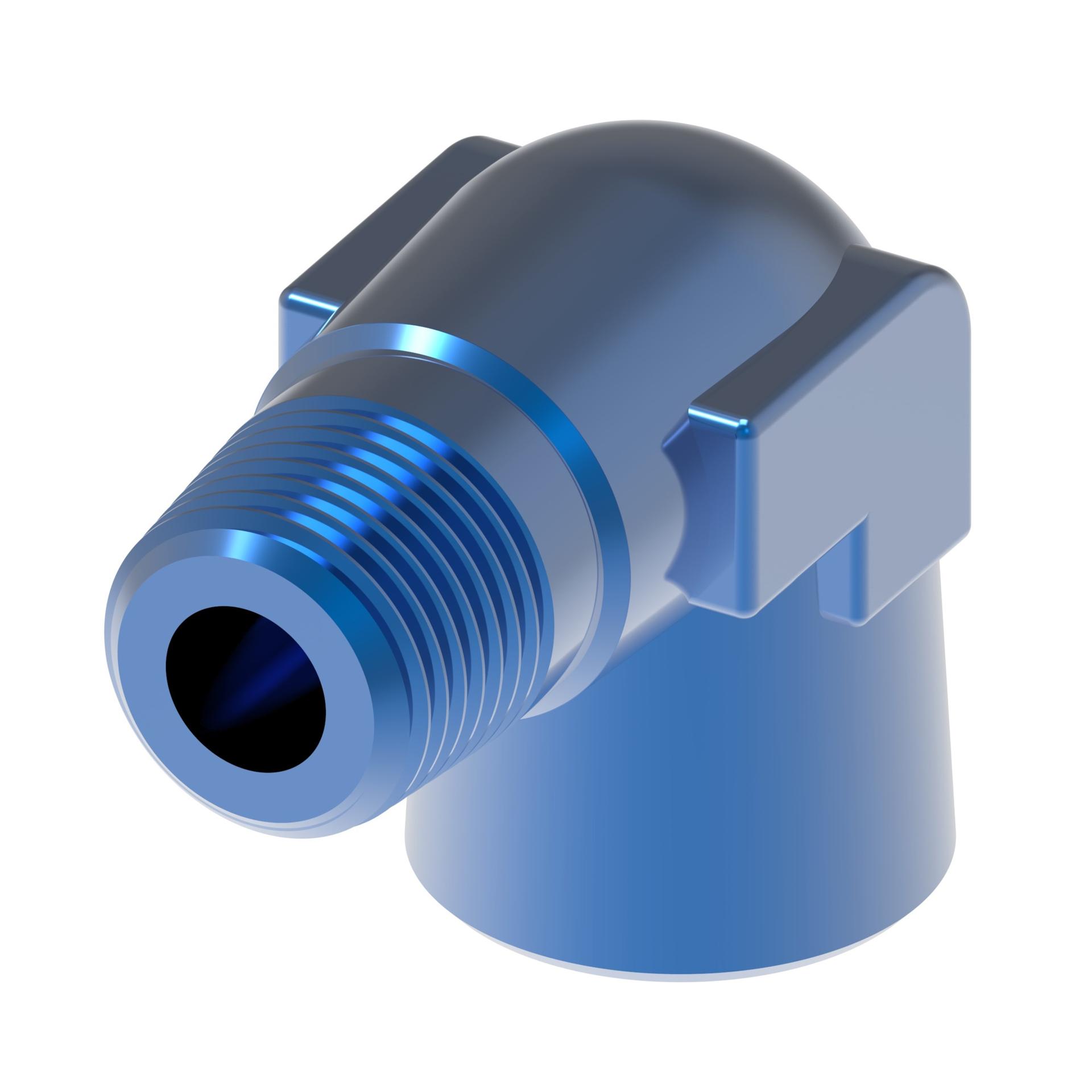 Elbow Adapters FCM2147-Blue (RIGHT)