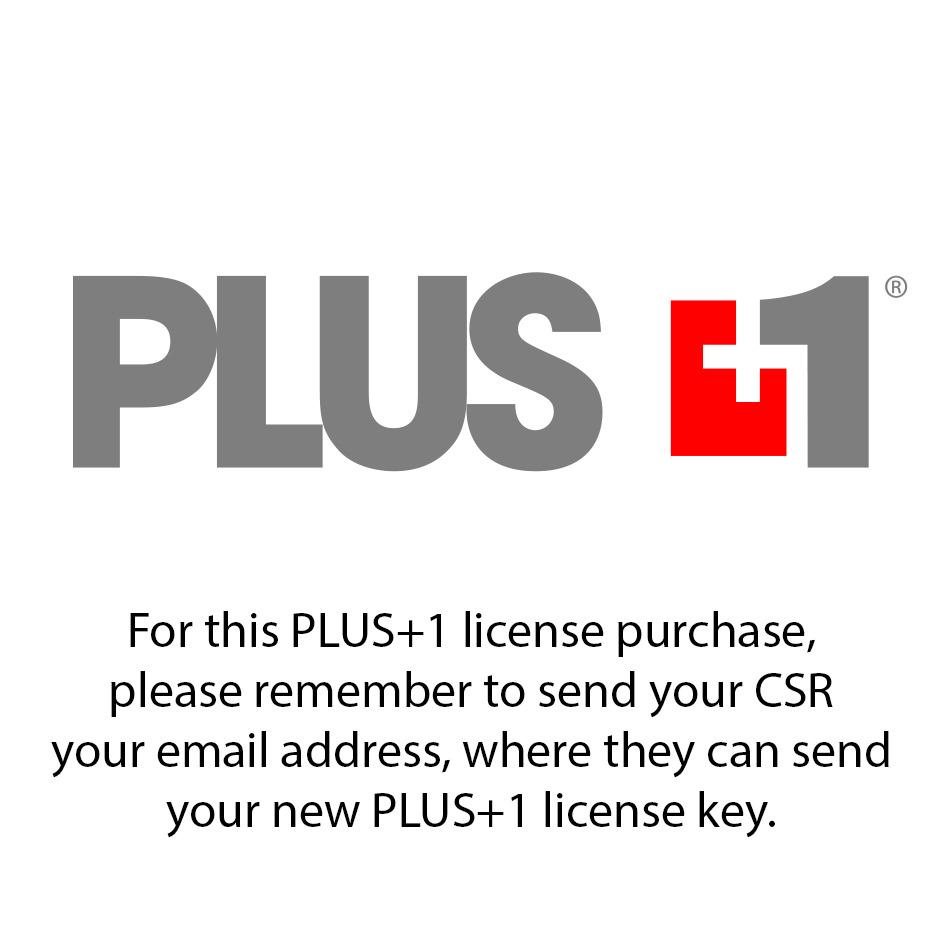 PLUS+1 license for eCommerce