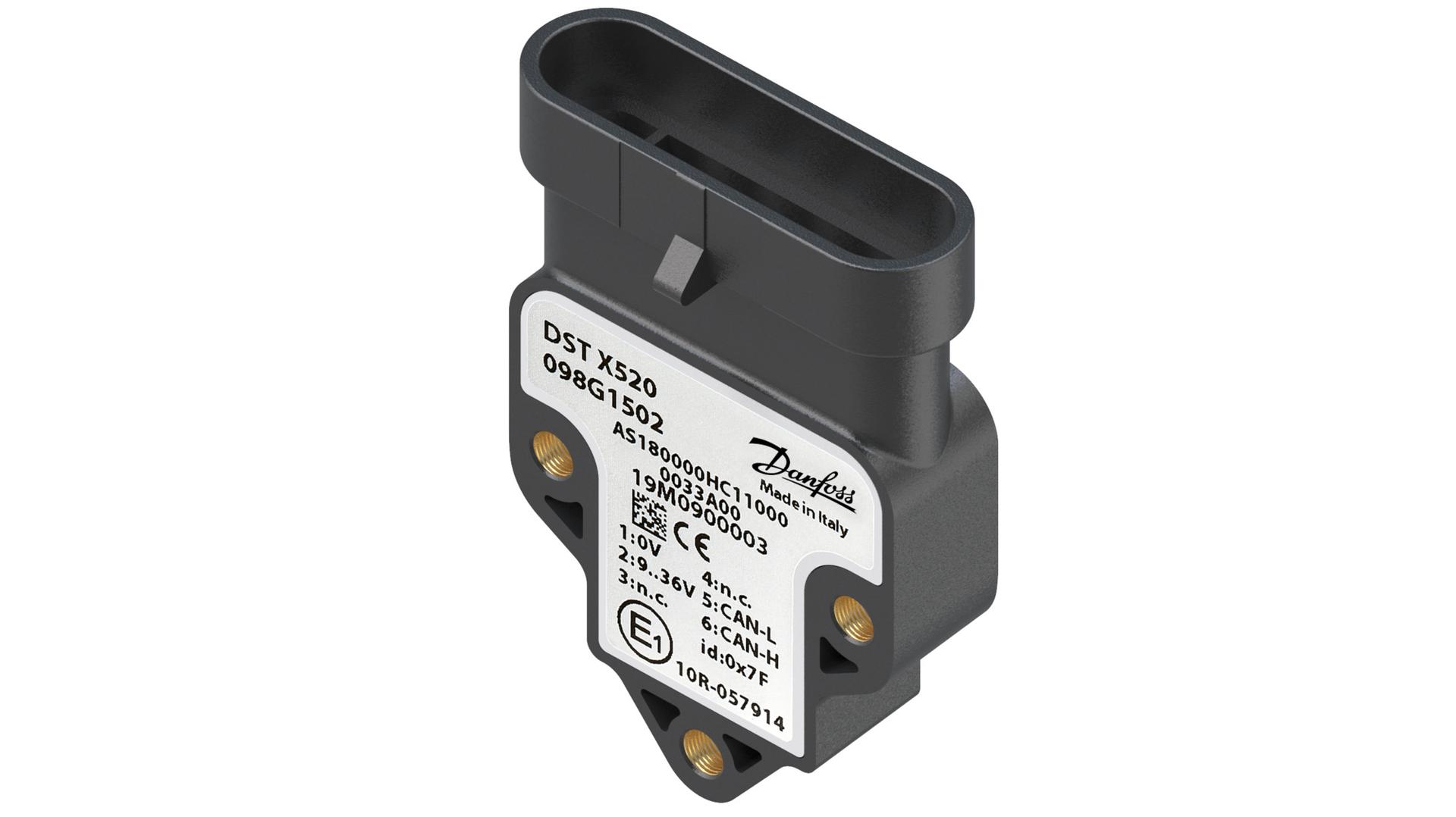 Rotary position sensor, DST X520, 45 °, Redundant, 0.5 - 4.5 V 098G1563