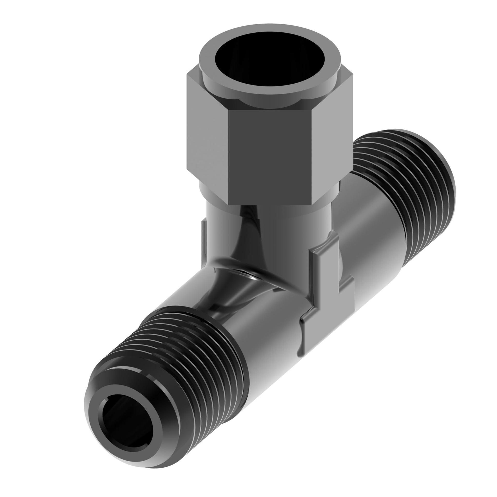 Tee/Y Adapters FCM2281-Black (RIGHT)
