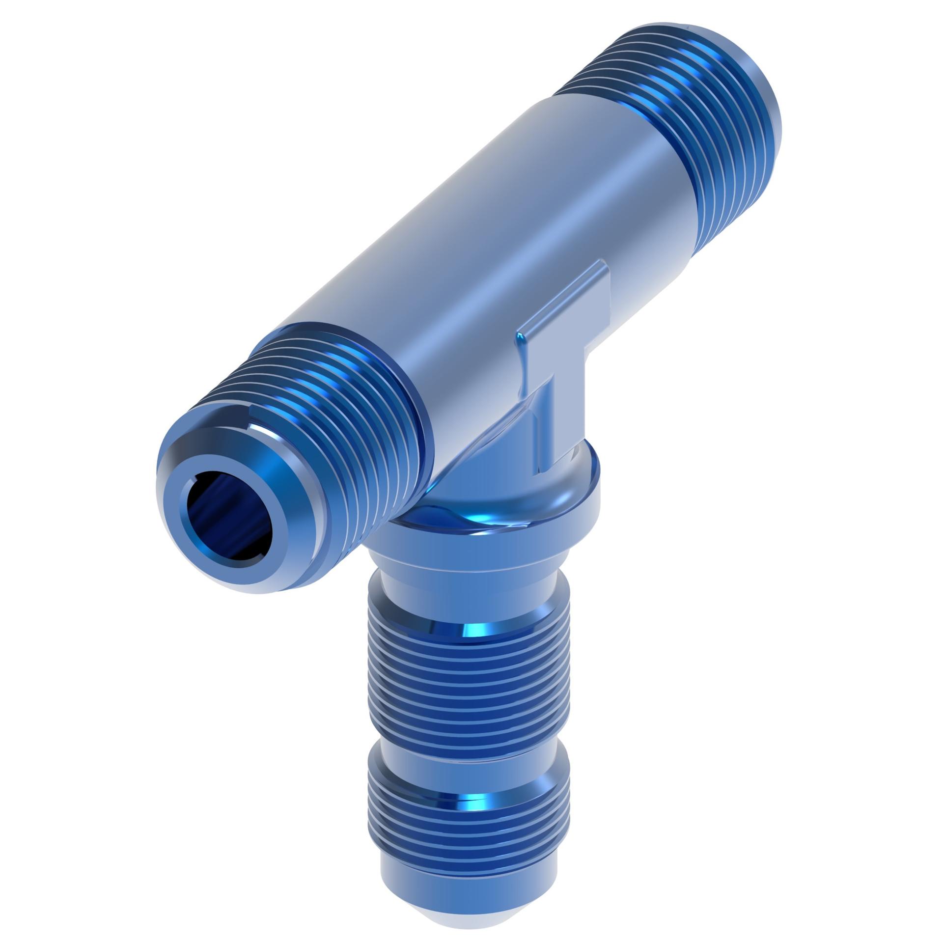 Tee/Y Adapters FCM2808-Blue (RIGHT)