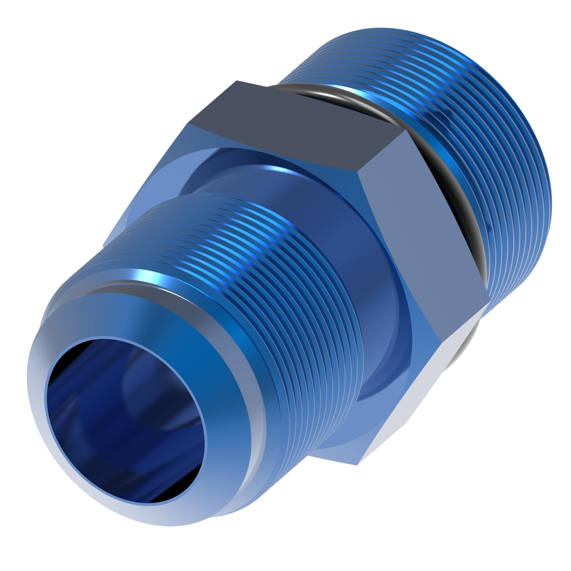 Straight Adapters FCM2953-Blue (RIGHT)