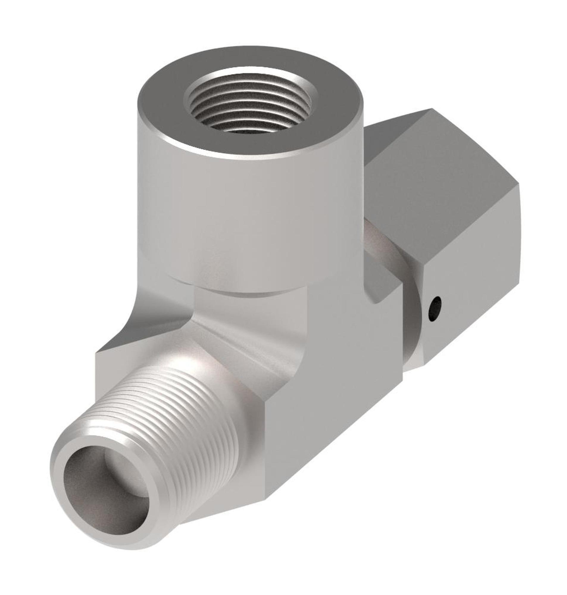 Tee/Y Adapters NCNC-18-04-18SVRNW (RIGHT)