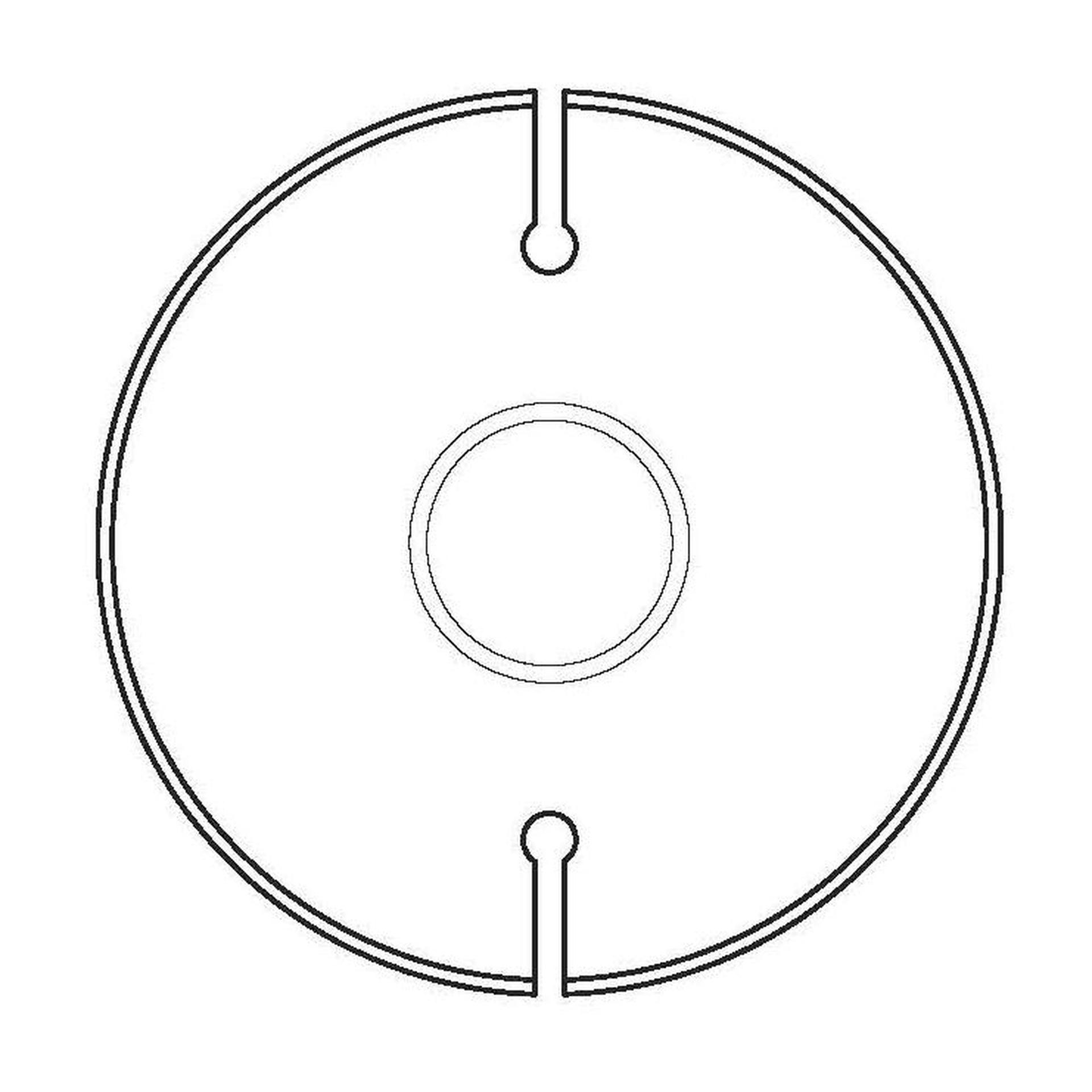 Vickers by Danfoss Spare Part Rotor 502257 (CENTER)