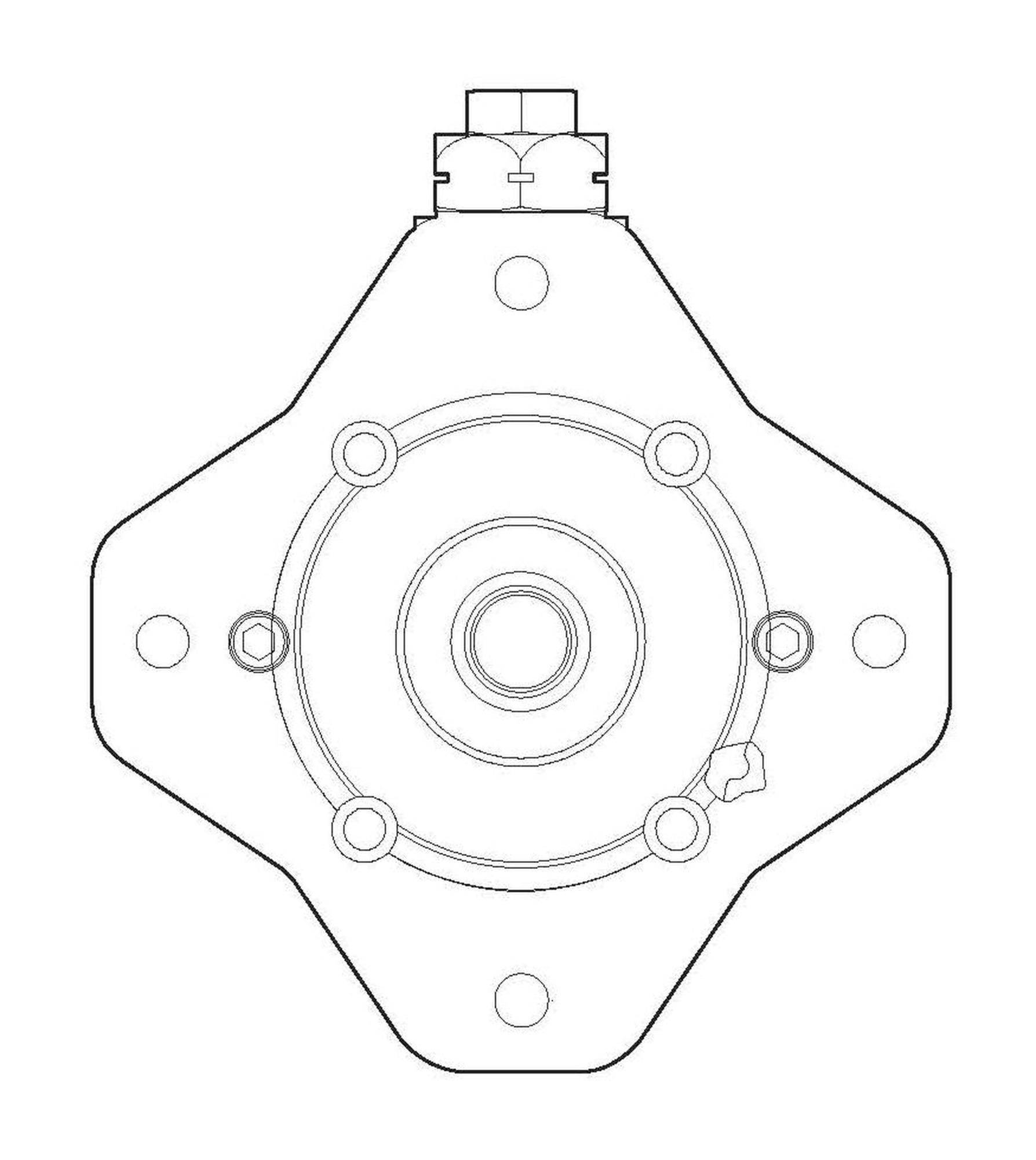Danfoss Piston Pump Accessory B-Pad Charge Pump 103339-022 (CENTER)
