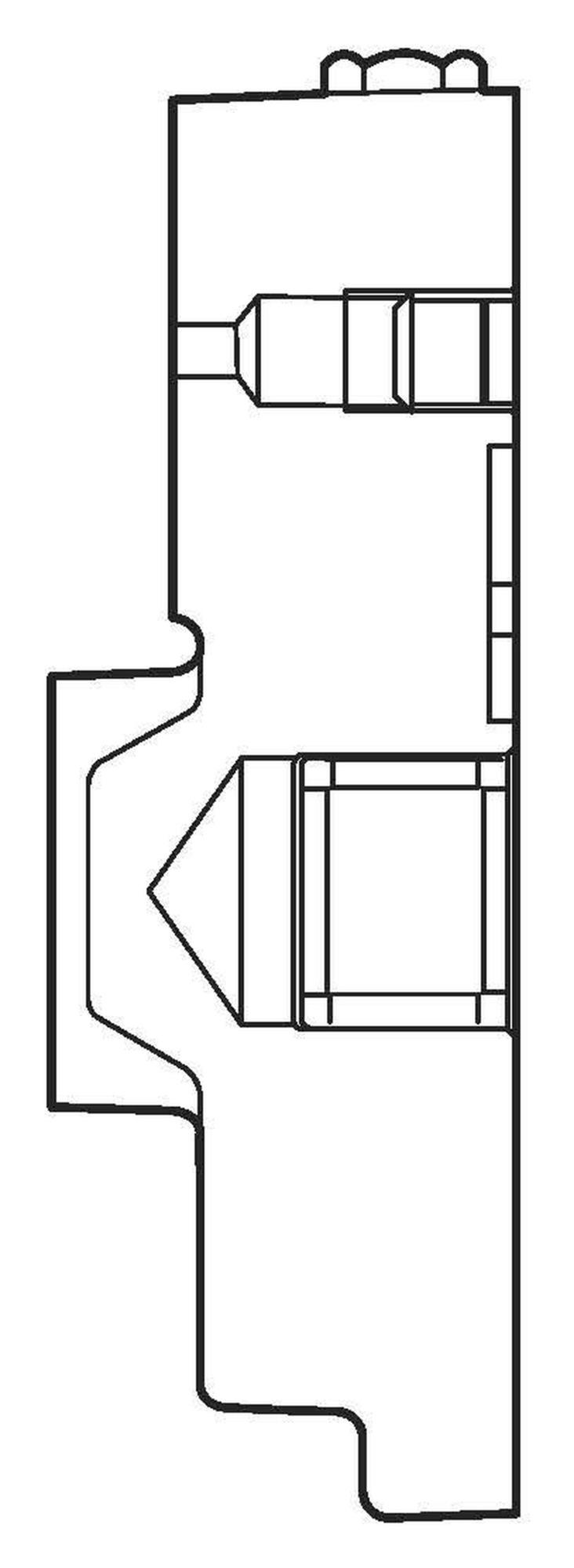 Danfoss Piston Pump Accessory Back Plate 70120-309 (LEFT)