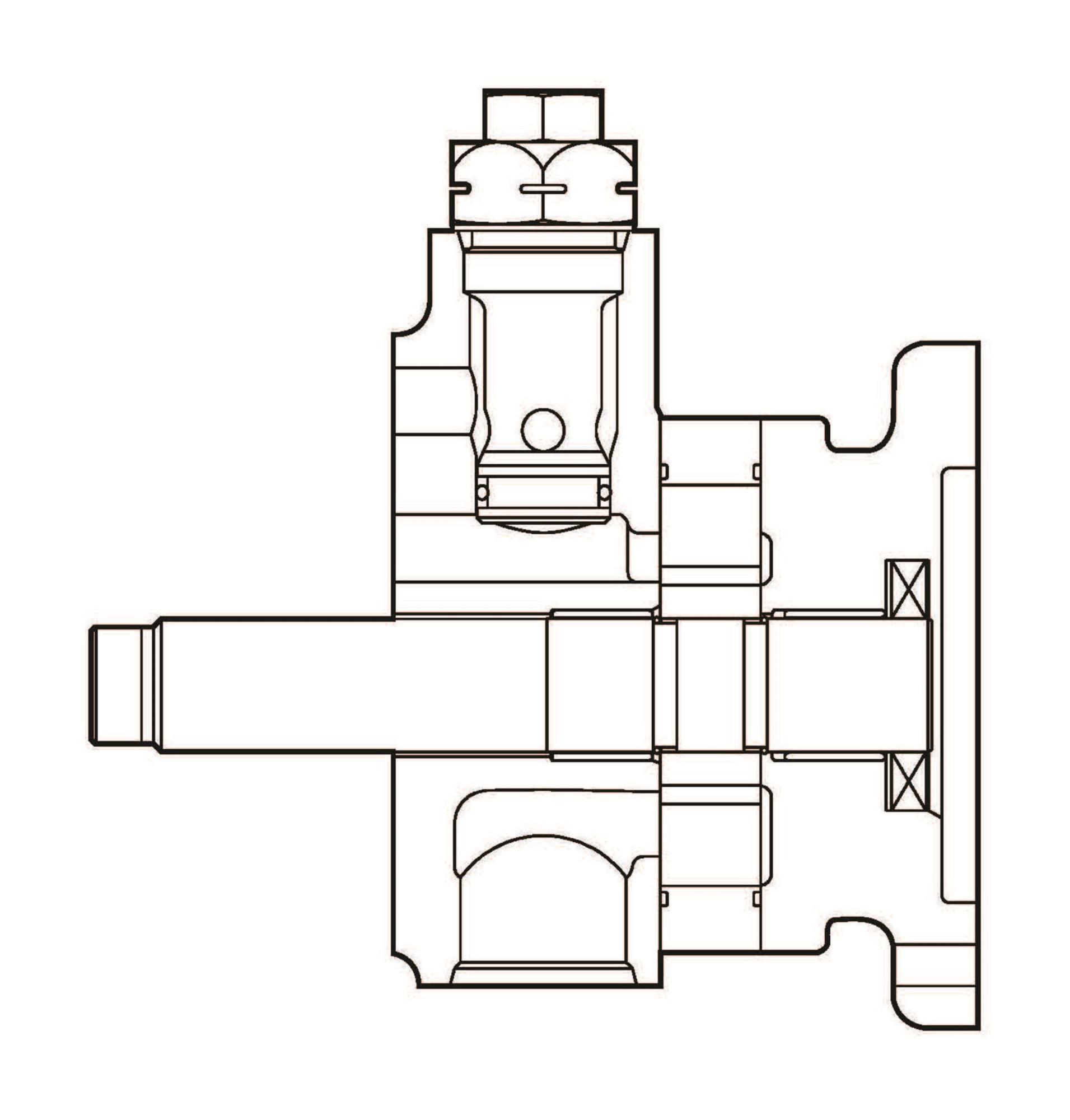 Danfoss Piston Pump Accessory Charge Pump S/A 103344-022 (LEFT)