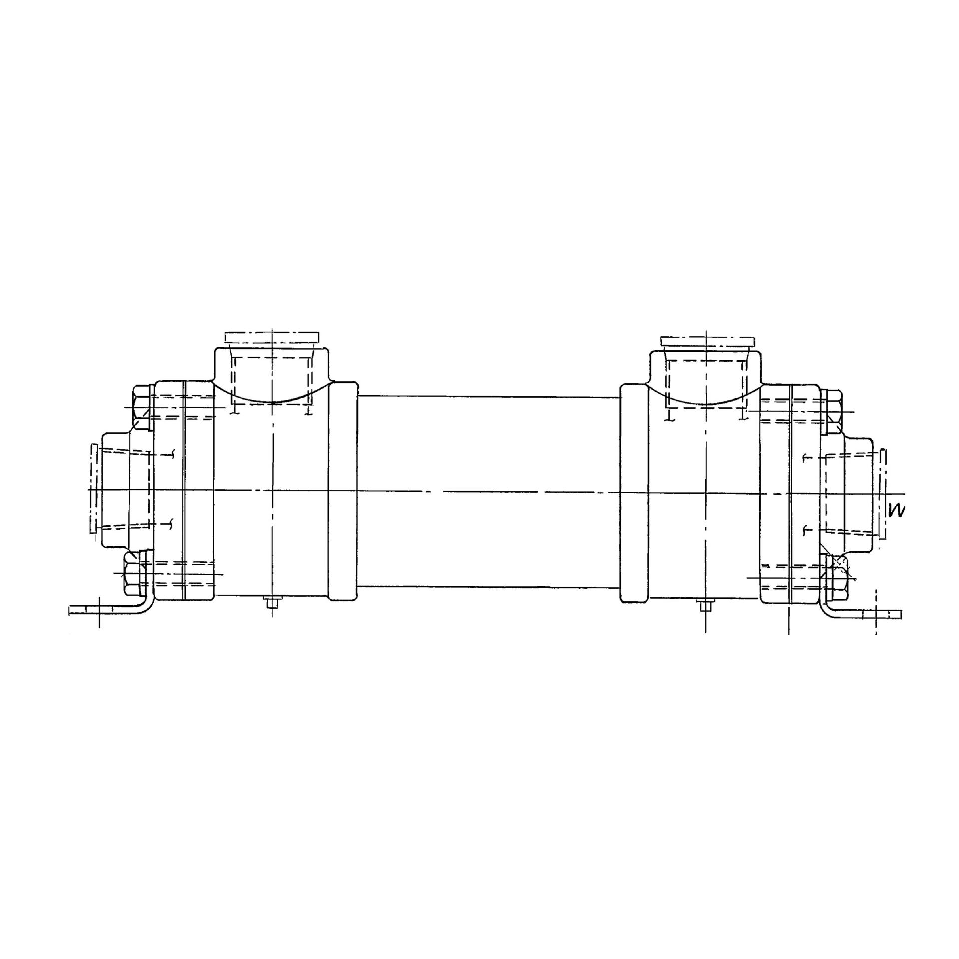 Vickers by Danfoss Piston Pump Accessory Filter 633097 (CENTER)