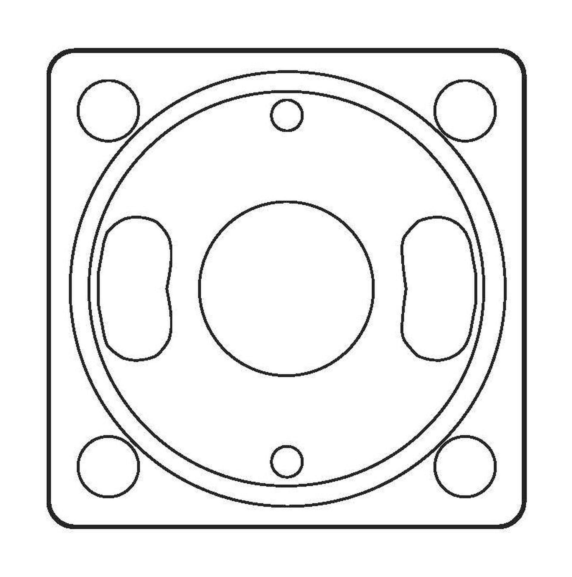 Pump Wear Plate 572823 (CENTER)