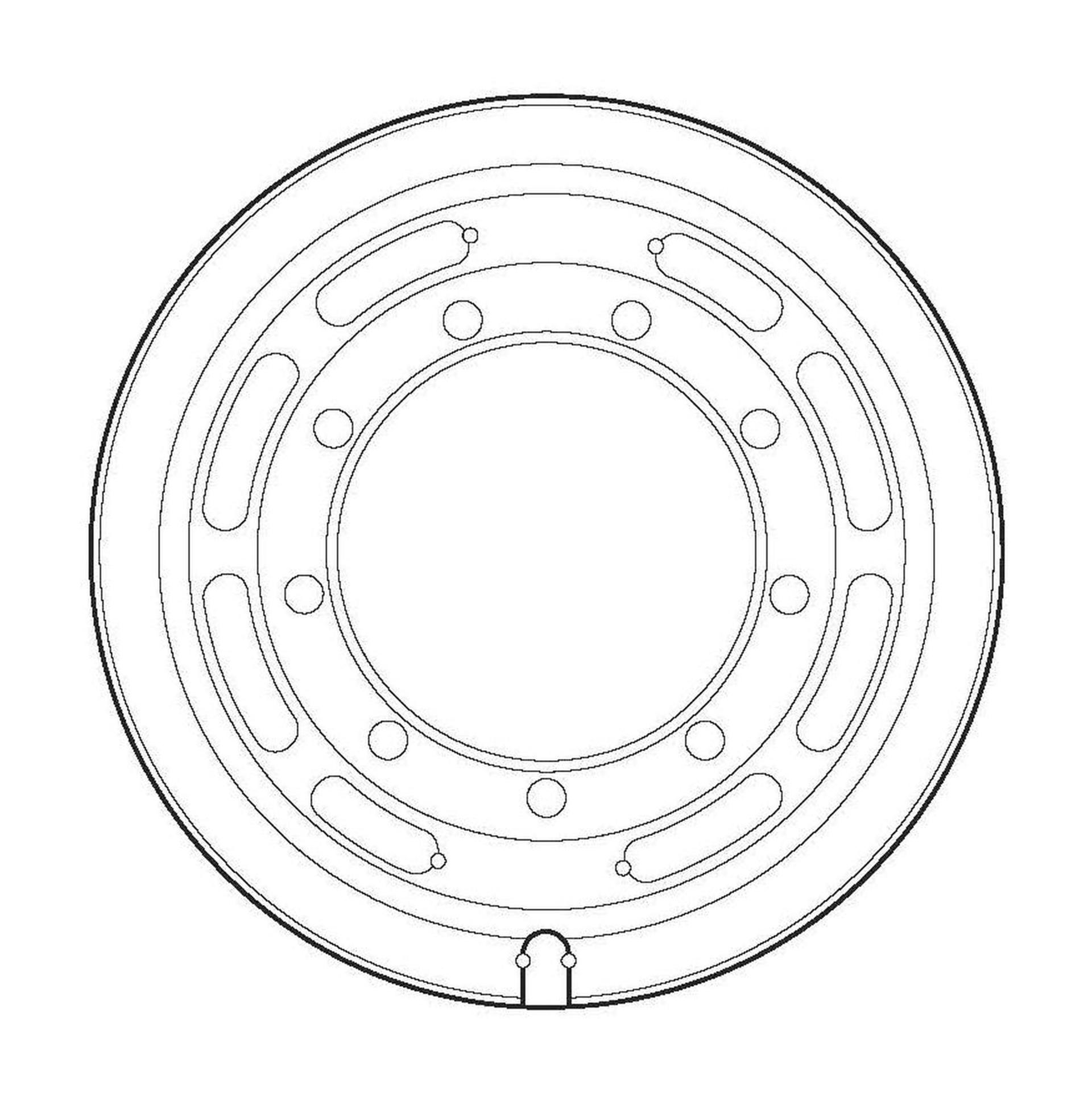 Danfoss Piston Pump Accessory Valve Plate 101785-000 (CENTER)