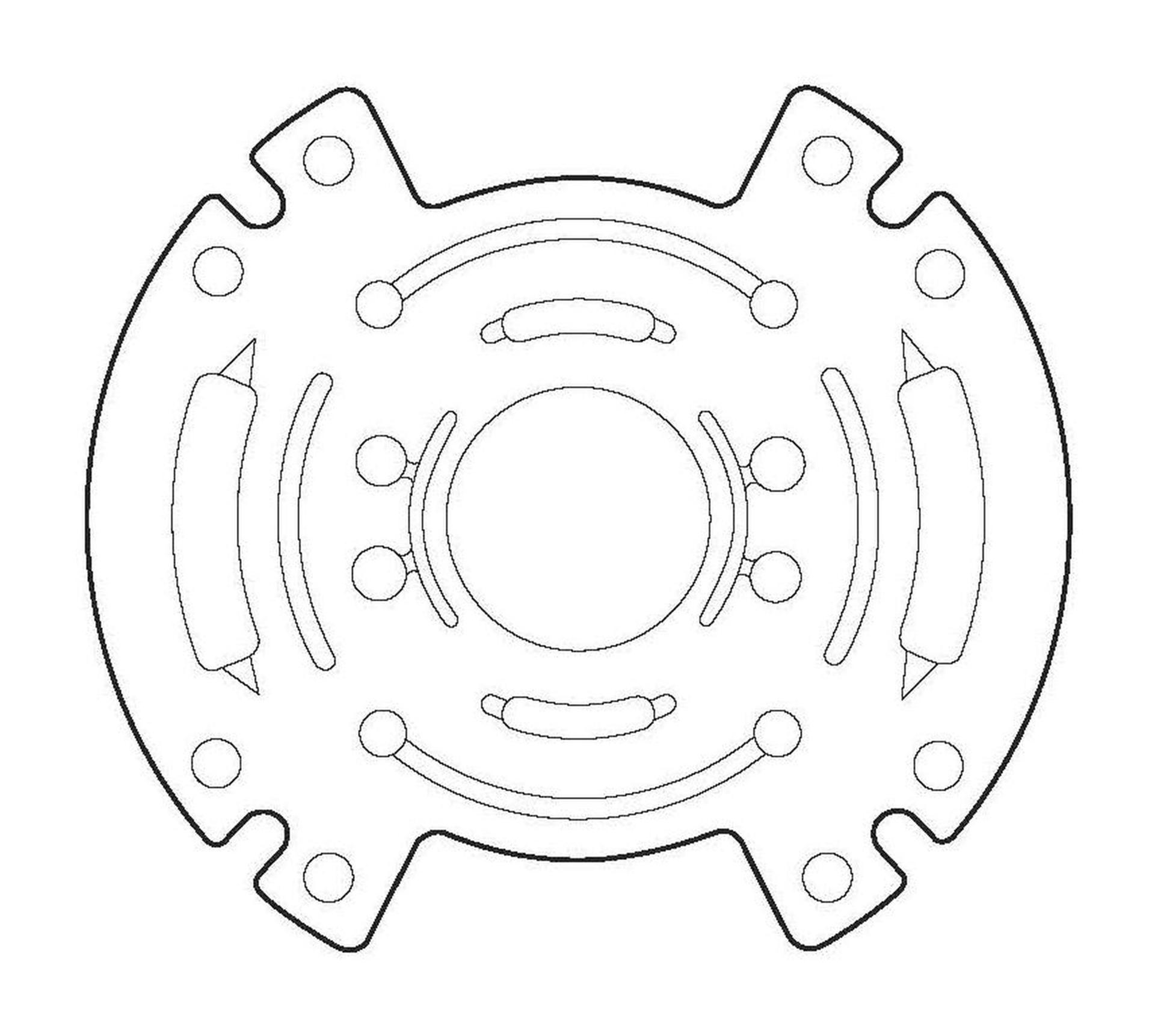 Flex Side Plate 426994 (CENTER)