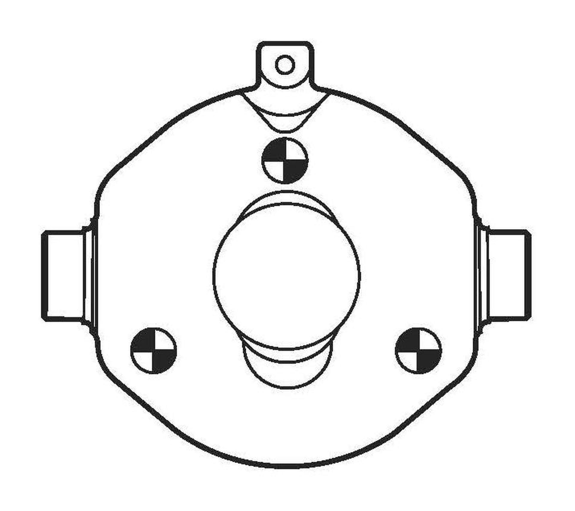 Danfoss Piston Pump Accessory Rotating Kit 70423-617 (CENTER)
