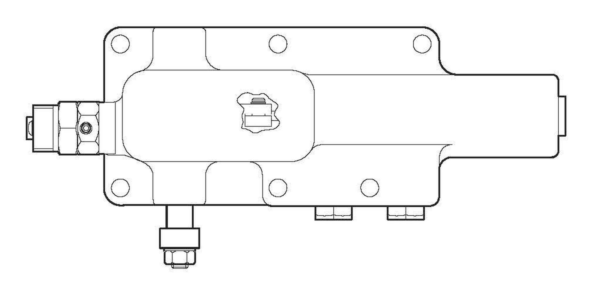 Danfoss Piston Pump Accessory Pump Control Valve S/A 113805-052 (CENTER)