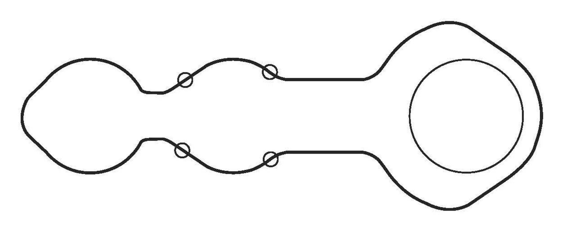 Danfoss Piston Pump Accessory Clocking Link 108973-000 (TOP)