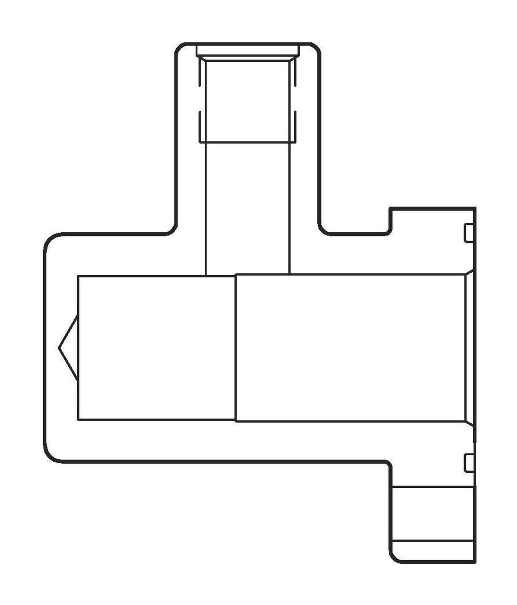 Vickers by Danfoss Piston Pump Accessory Cap 223898 (LEFT)