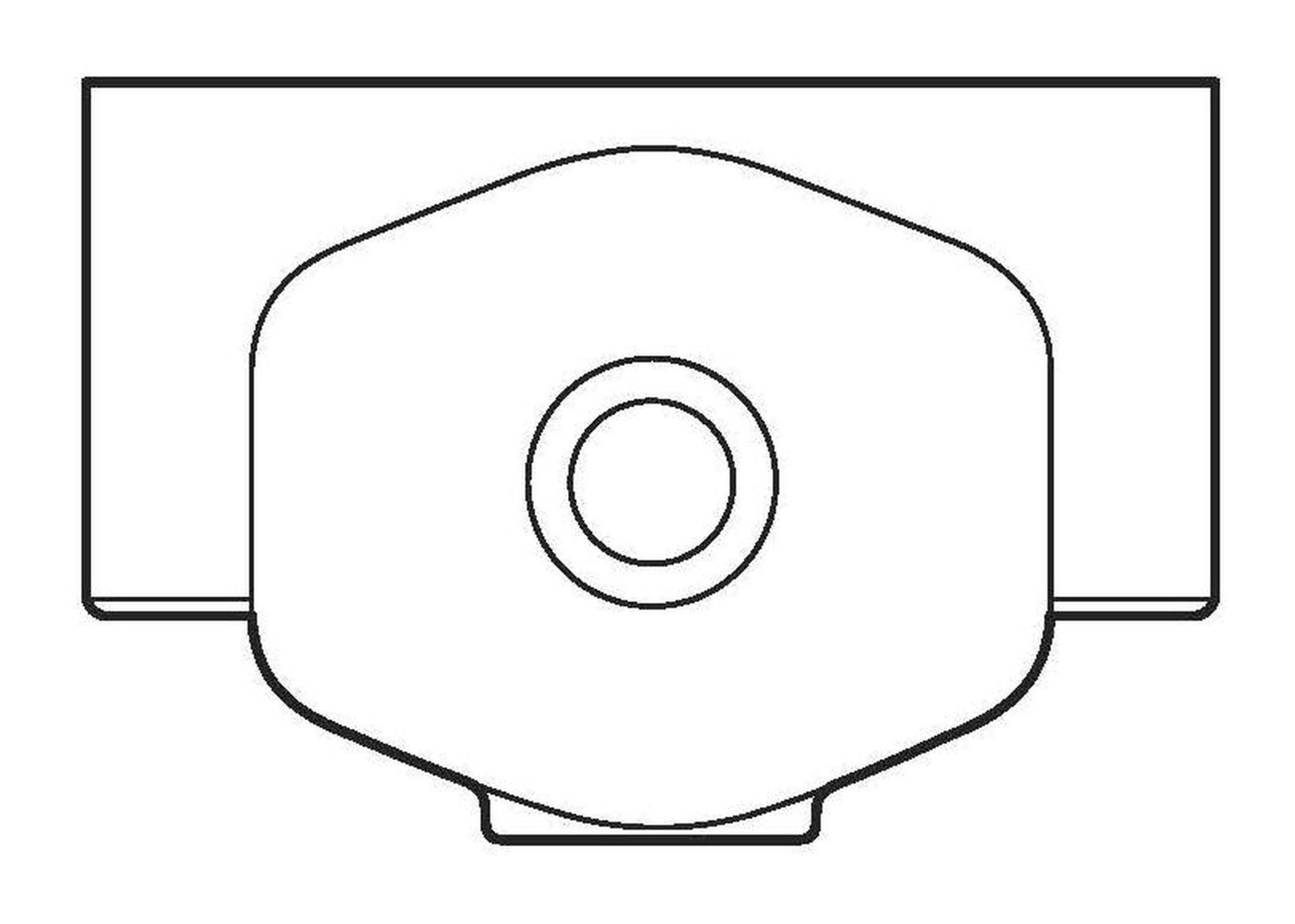 Pump Spare part Cover 372863 (TOP)