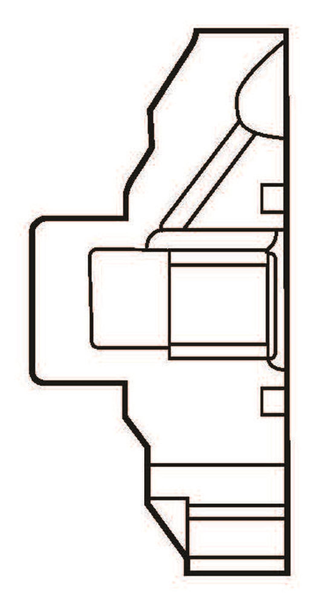 Vickers by Danfoss Piston Pump Accessory Pressure Plate 374343 (LEFT)