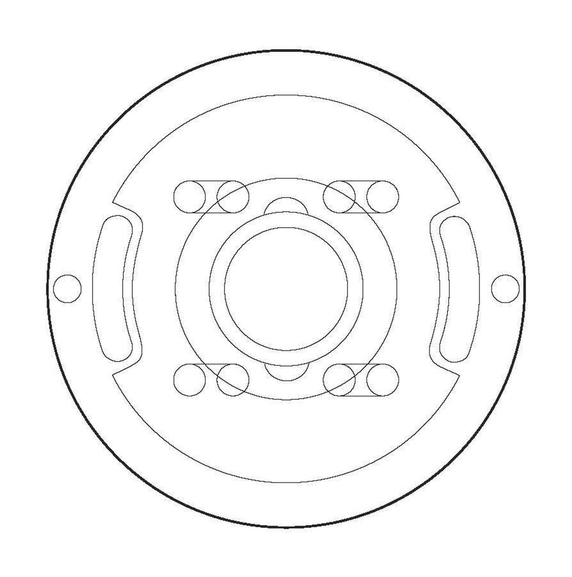 Pump Pressure Plate 913569 (CENTER)