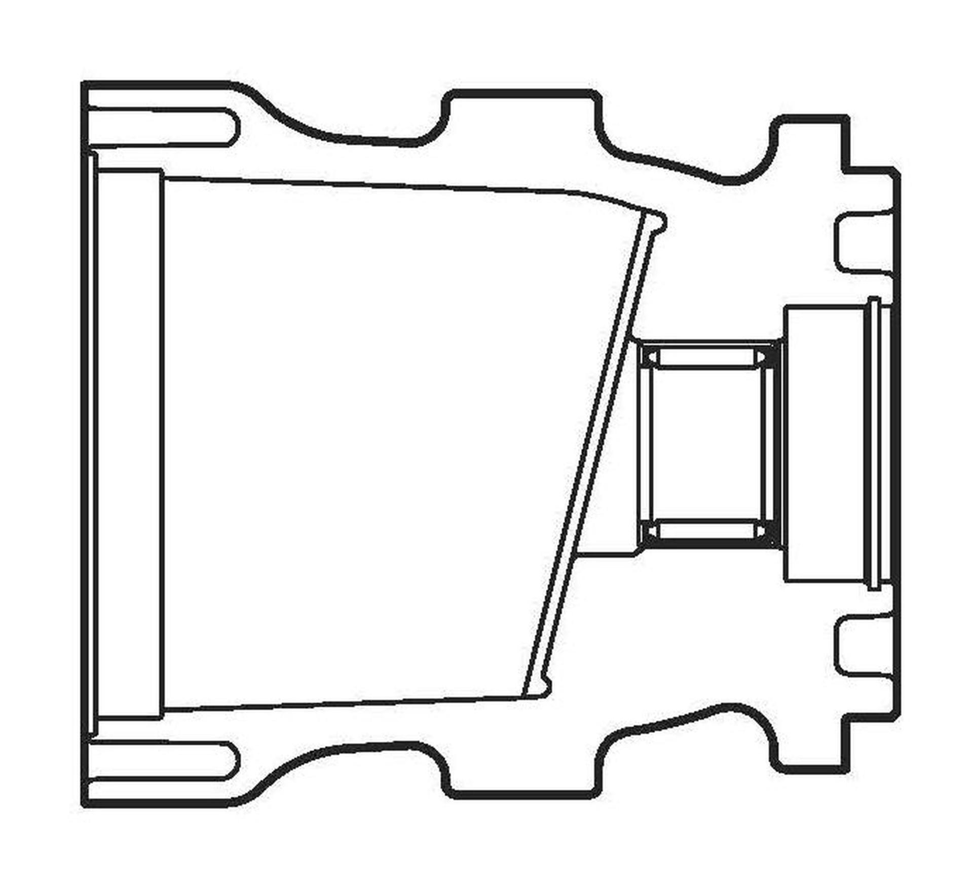 Danfoss Piston Pump Accessory Housing 73418-321 (LEFT)