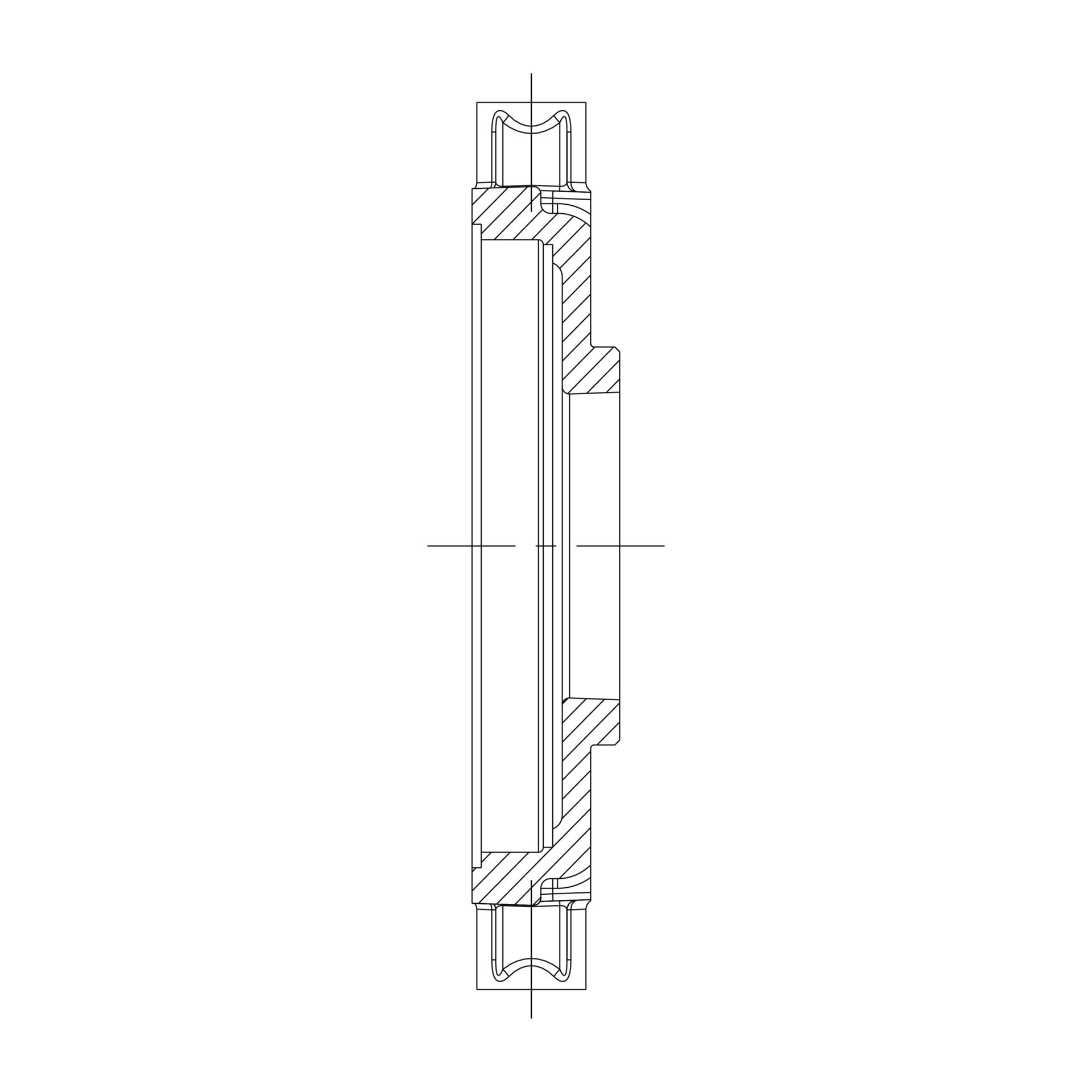 Vickers by Danfoss Piston Pump Accessory Adapter 934298 (SIDE)