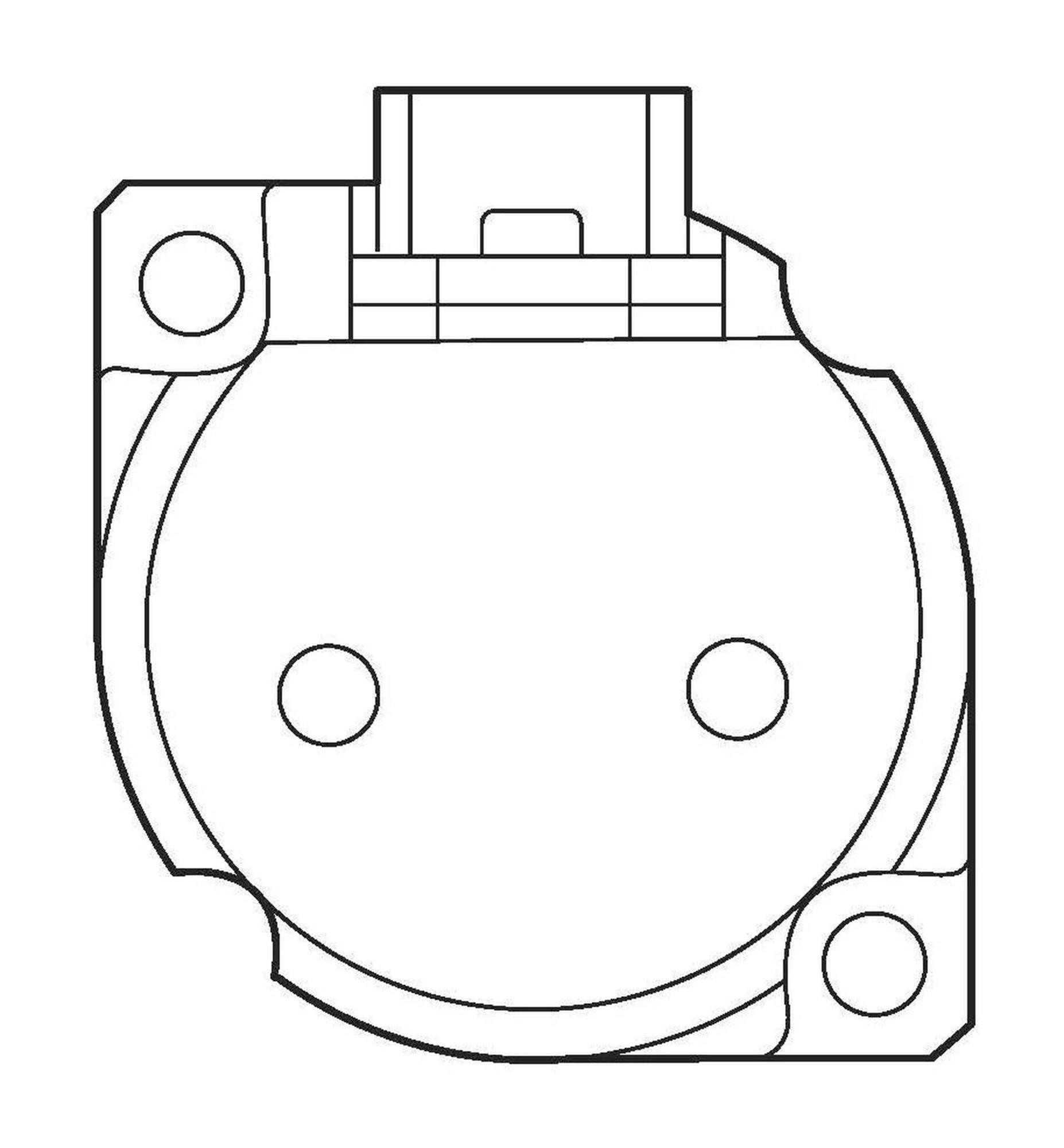 Vickers by Danfoss Spare Part Cover 515959 (LEFT)