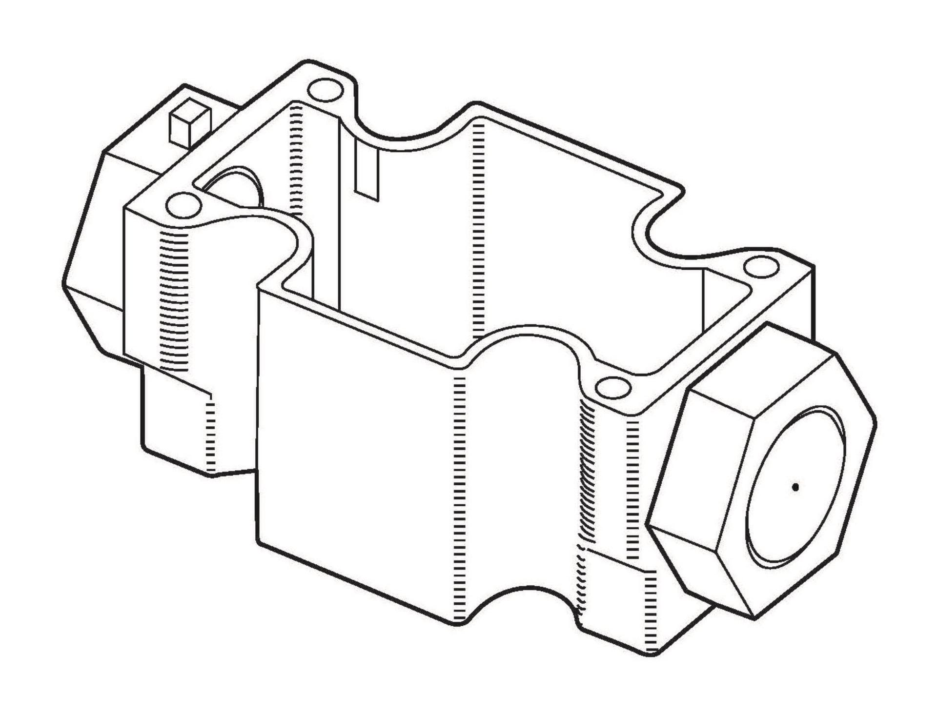 Vickers by Danfoss Spare Part Electrical Box 890341 (RIGHT)