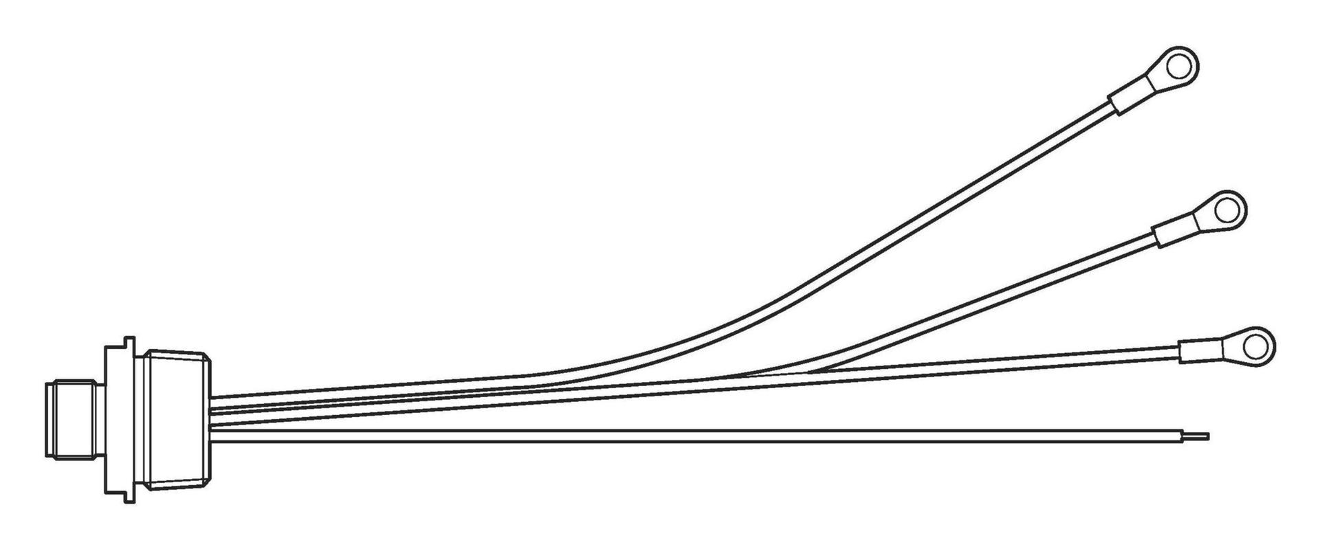 Vickers by Danfoss Spare Part Wire 02-393726 (CENTER)