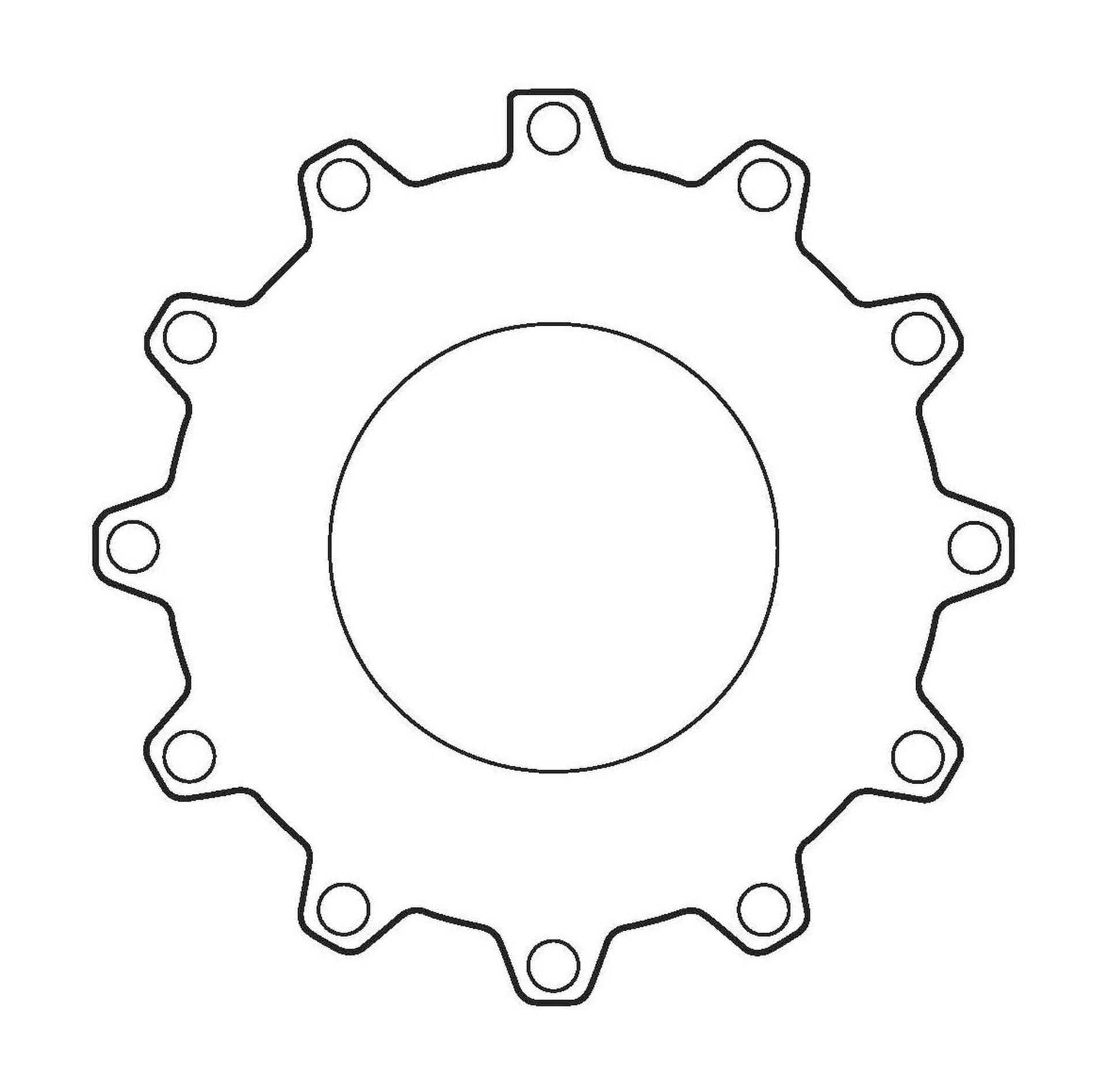 Danfoss Kits and Spare Parts Reaction Plate 513319 (CENTER)