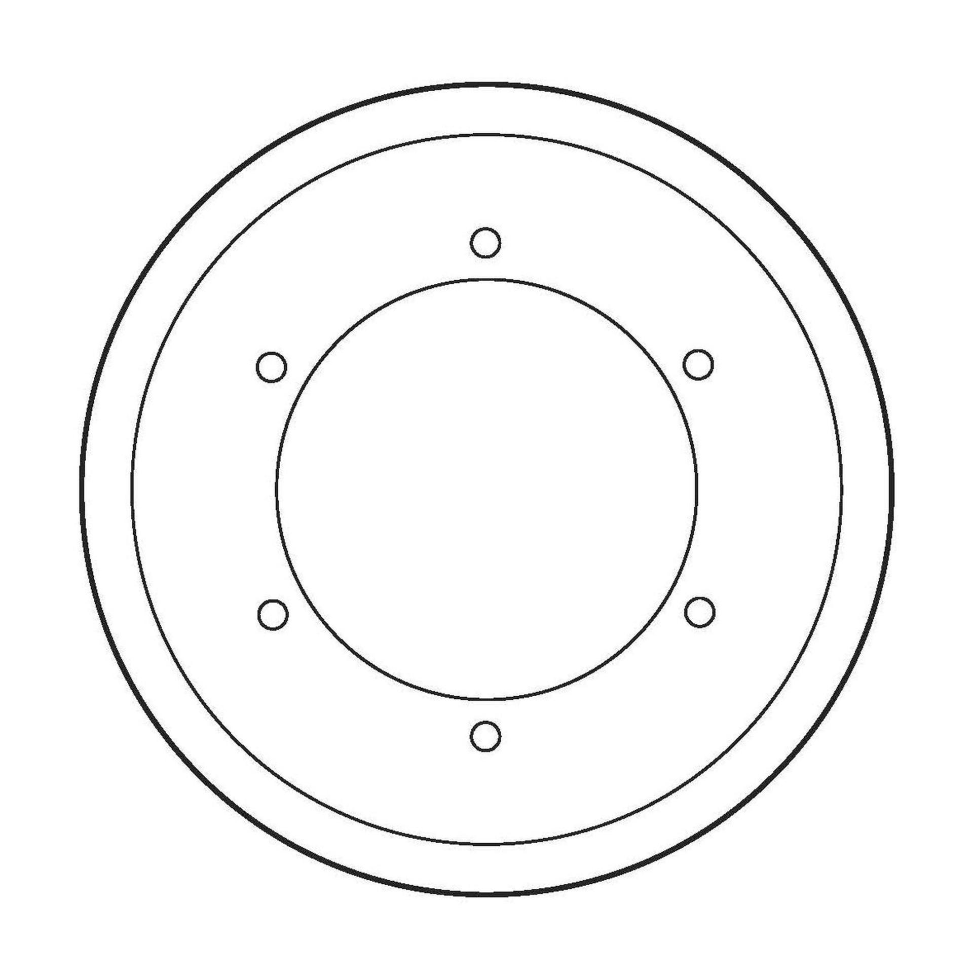 Danfoss  Kits and Spare Parts Flange Drum 411860 (CENTER)