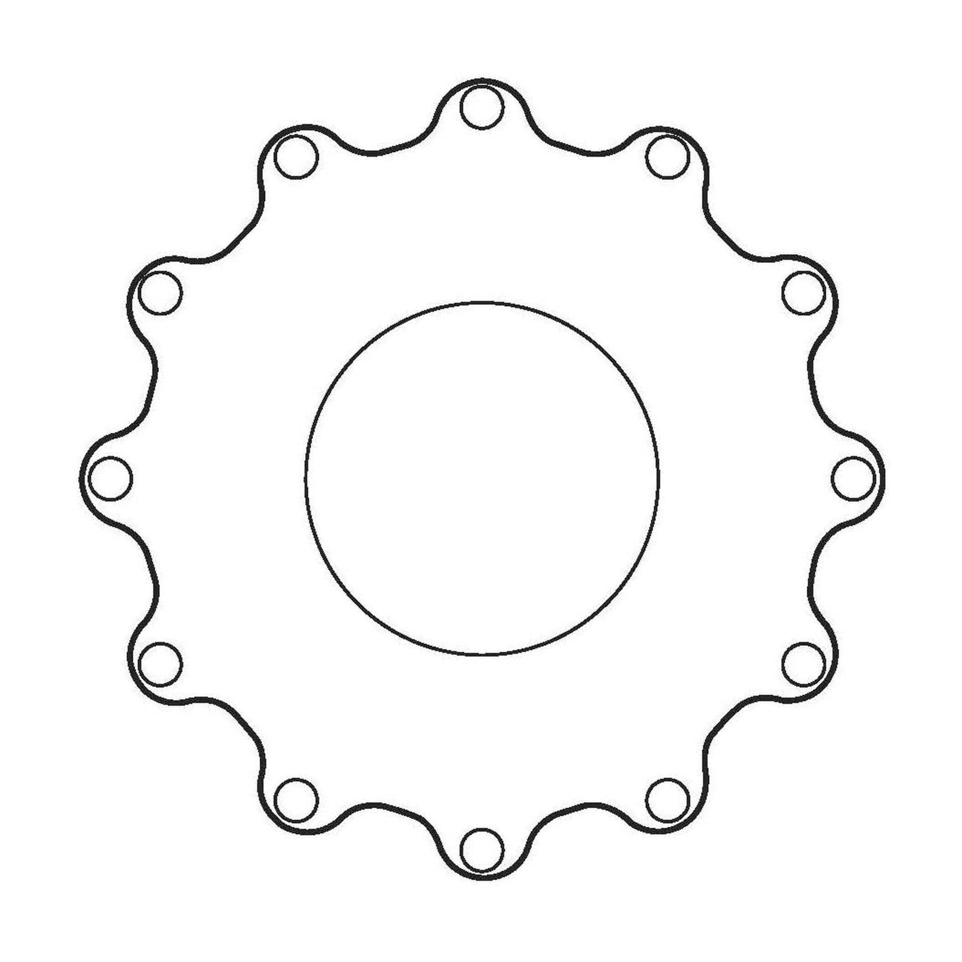 Danfoss  Kits and Spare Parts Reaction Plate 414757 (CENTER)