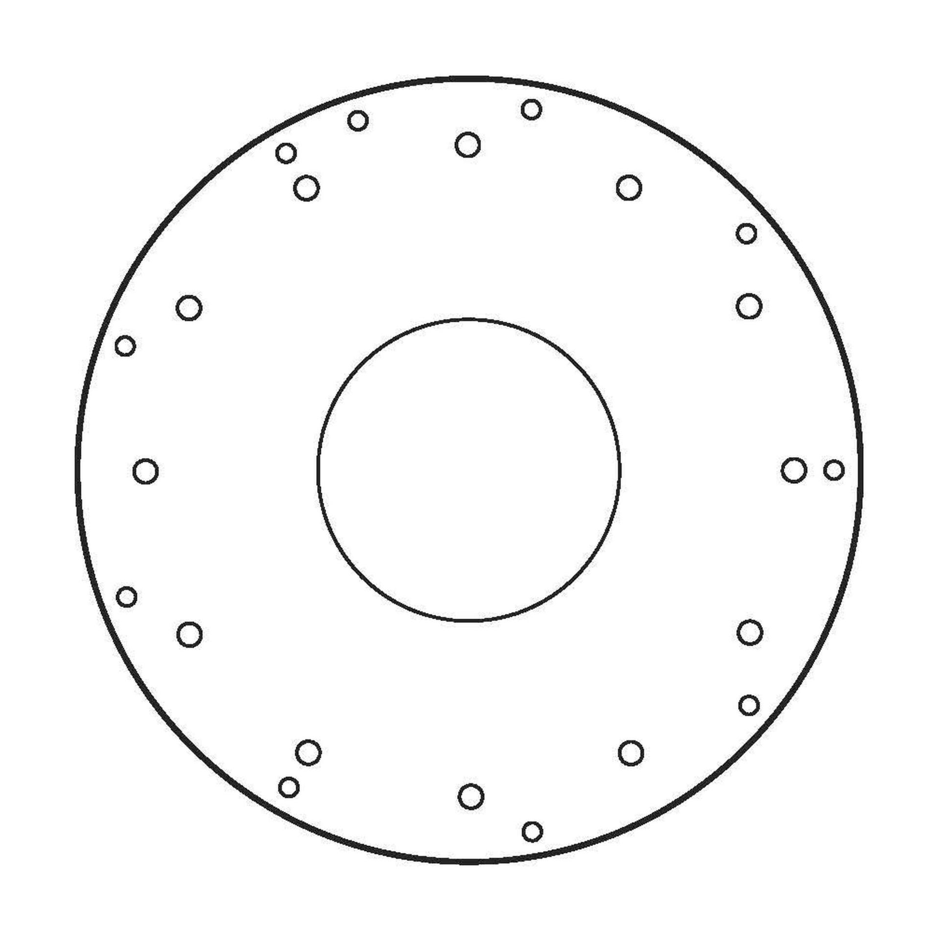 Danfoss  Kits and Spare Parts Mounting Flange 414758 (CENTER)