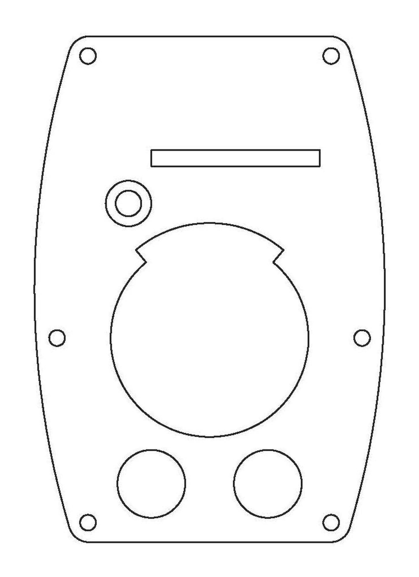 Danfoss Labels and Tags Name Plate 315975 (CENTER)