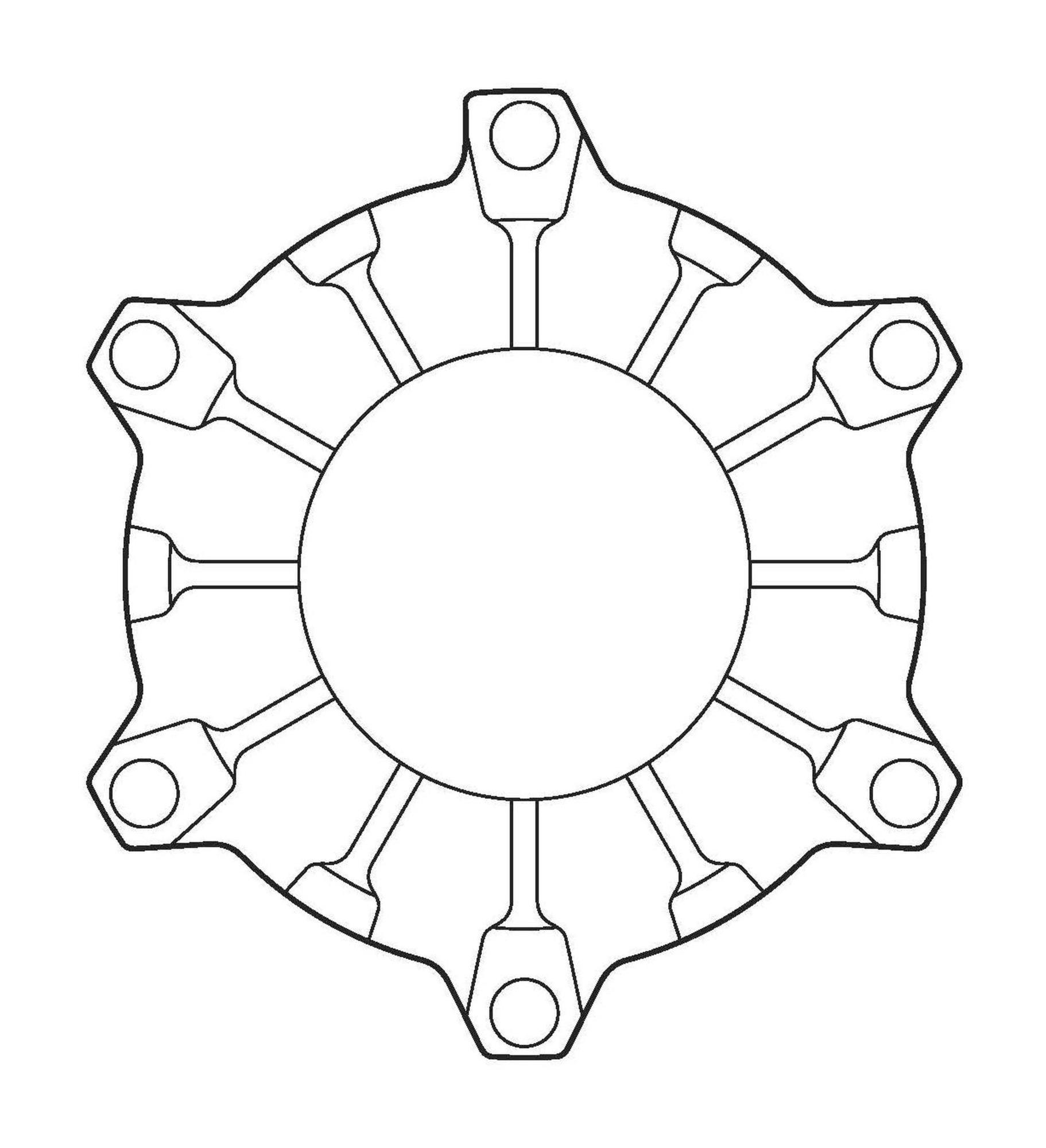 Danfoss  Kits and Spare Parts Pressure Plate 512453 (CENTER)