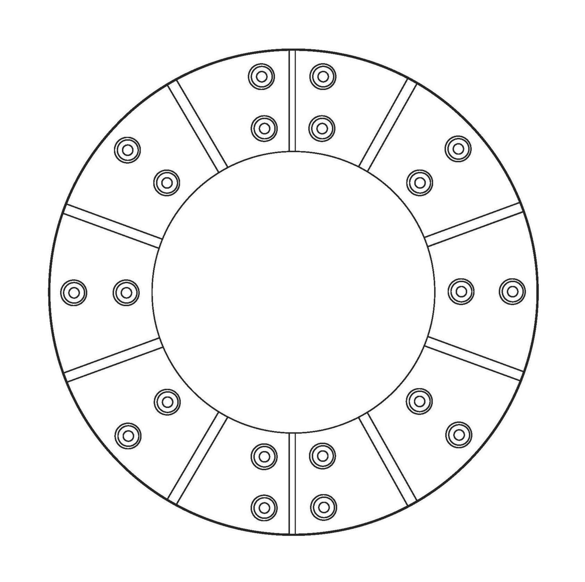 Danfoss Kits and Spare Parts Friction Disc 512565 (CENTER)