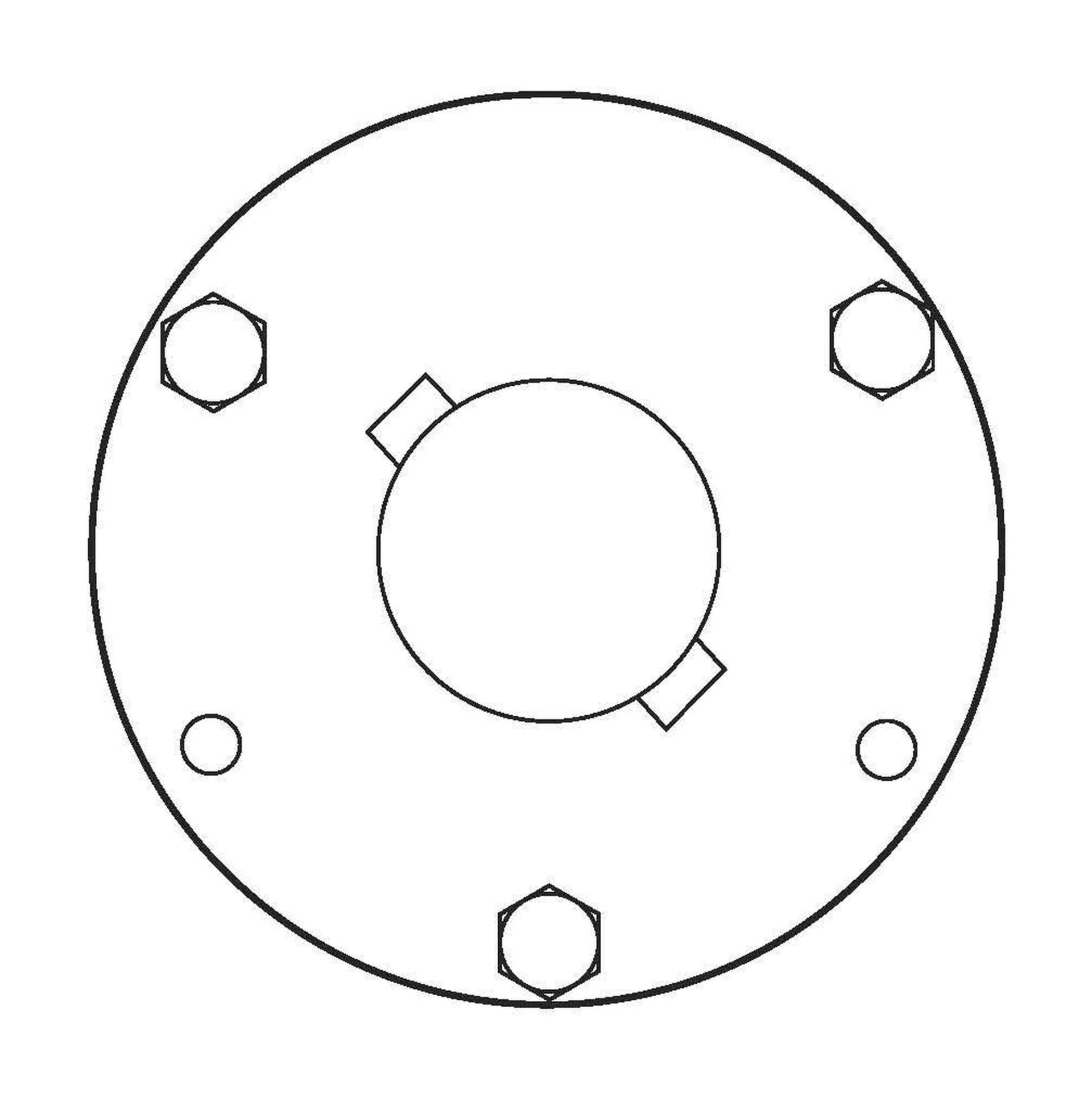 Danfoss  Kits and Spare Parts Split Taper Bushing 304042-13 (CENTER)