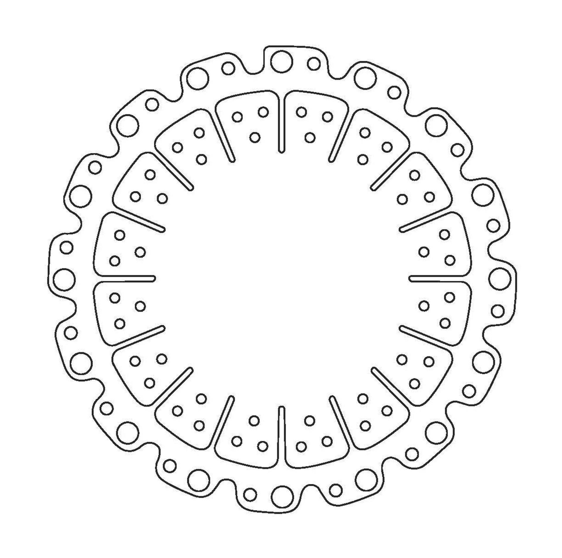 Danfoss  Kits and Spare Parts Pressure Plate 513071 (CENTER)