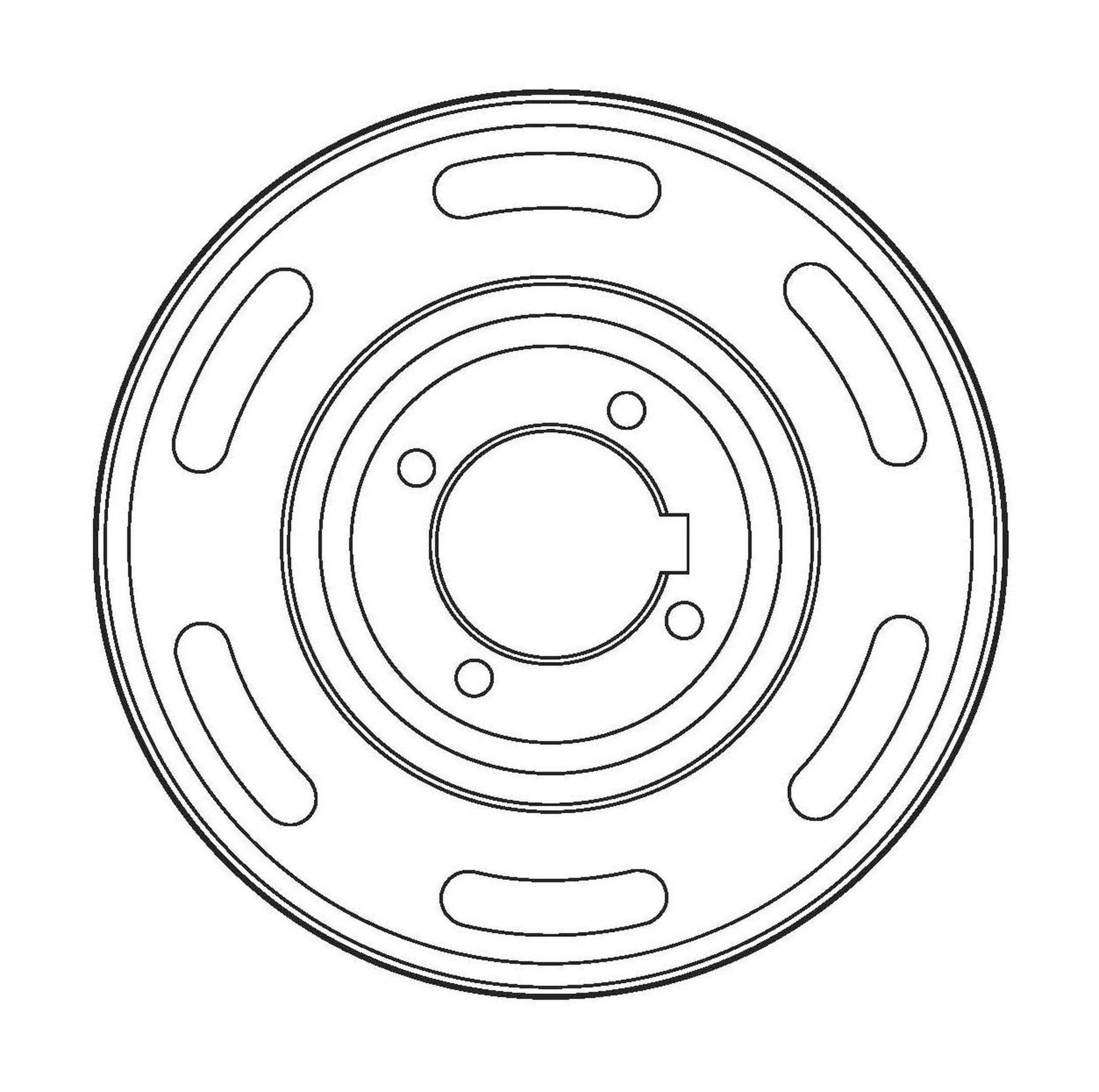 Danfoss Kits and Spare Parts Drum 402334 (CENTER)