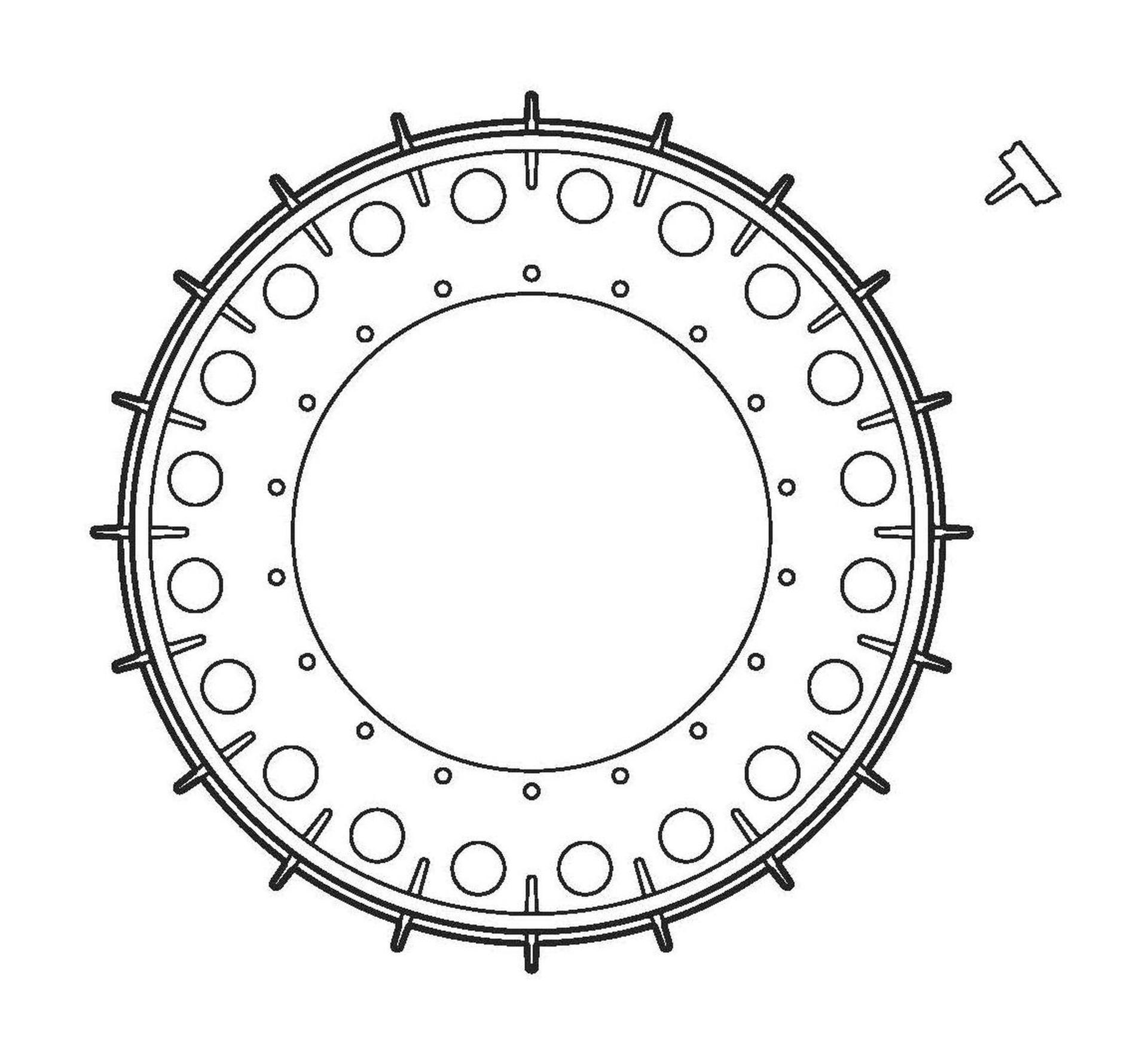 Danfoss Kits and Spare Parts Drum 404620 (CENTER)