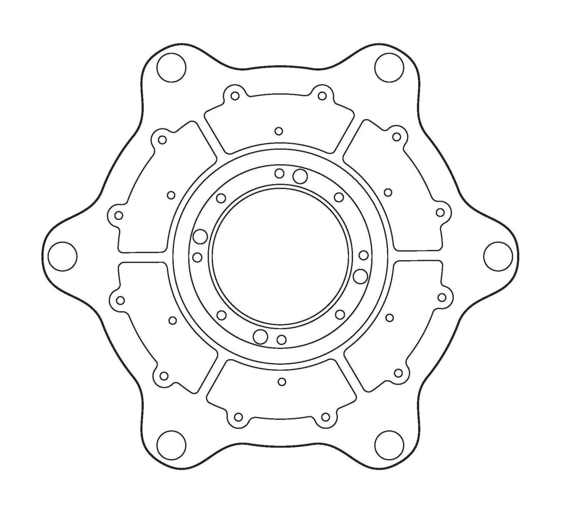 Danfoss  Kits and Spare Parts Pressure Plate 509794 (CENTER)