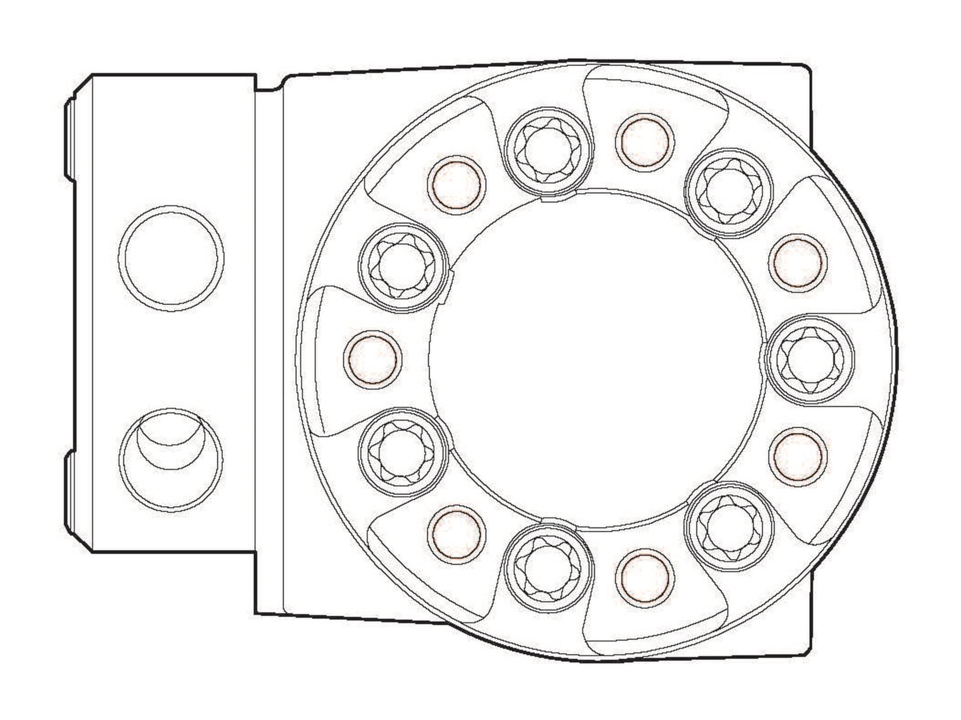 Danfoss Steering Accessories 208-1022-001 (LEFT)