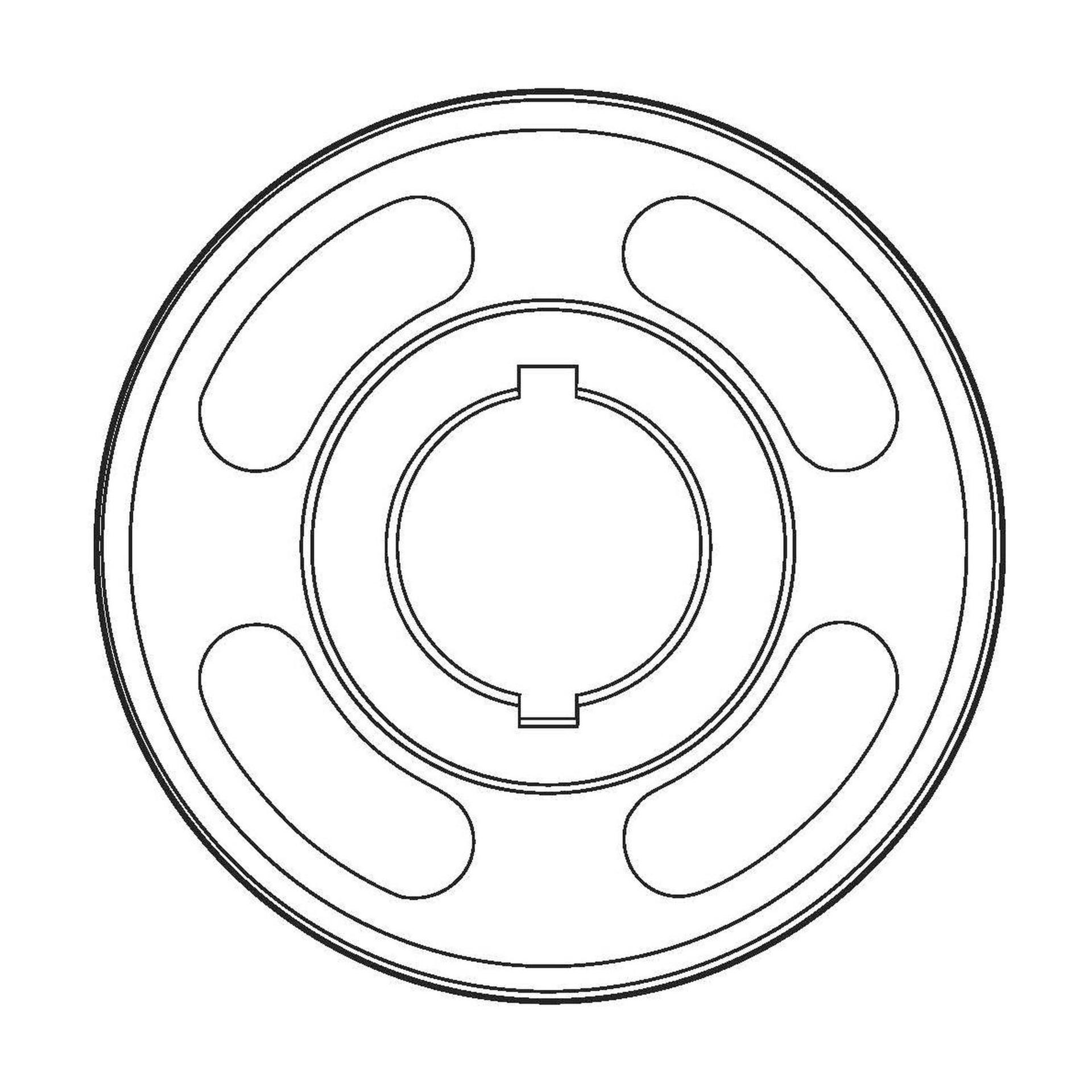 Danfoss  Kits and Spare Parts Intergral Drum 010108-0001 (CENTER)