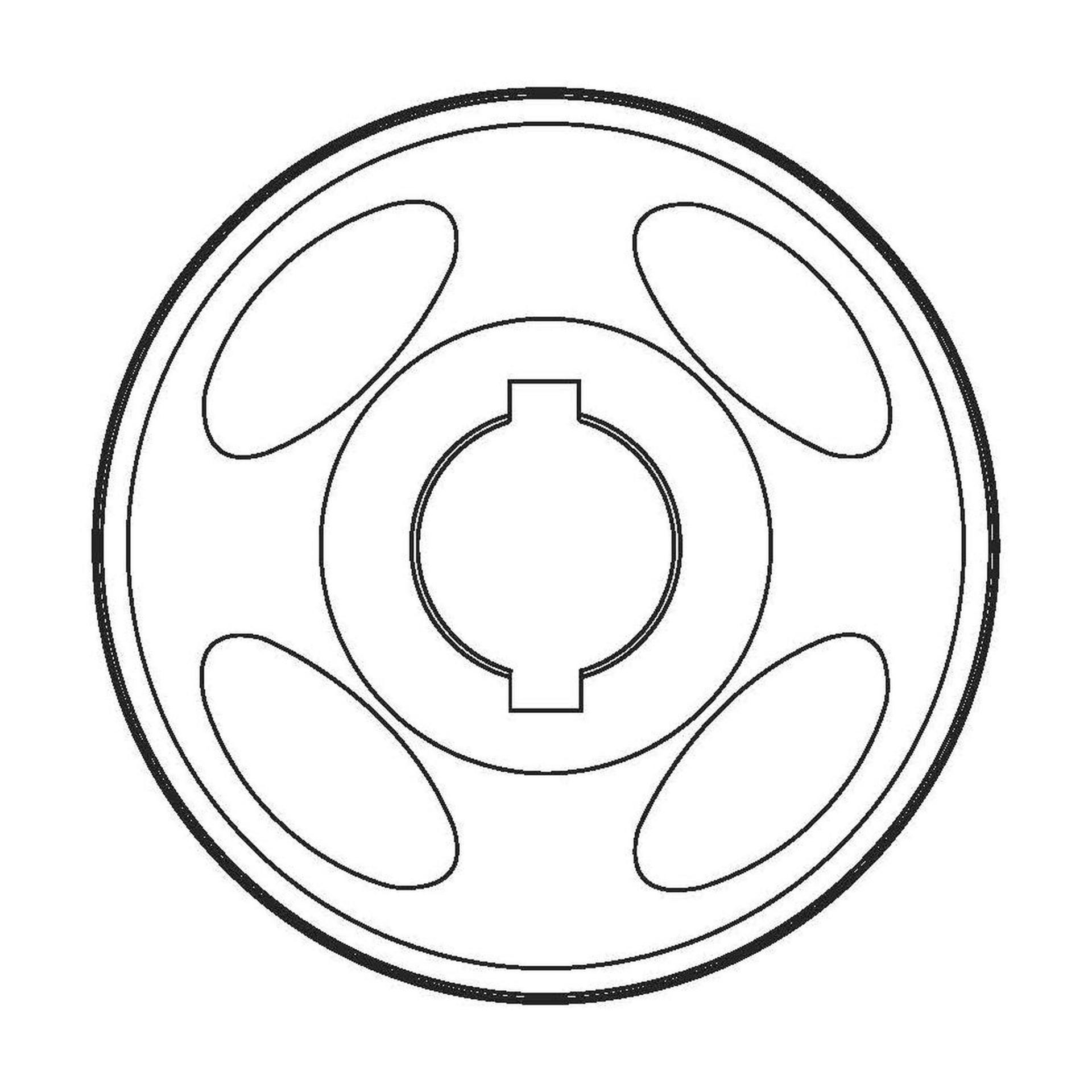 Danfoss Kits and Spare Parts Intergral Drum 010110-0001 (CENTER)