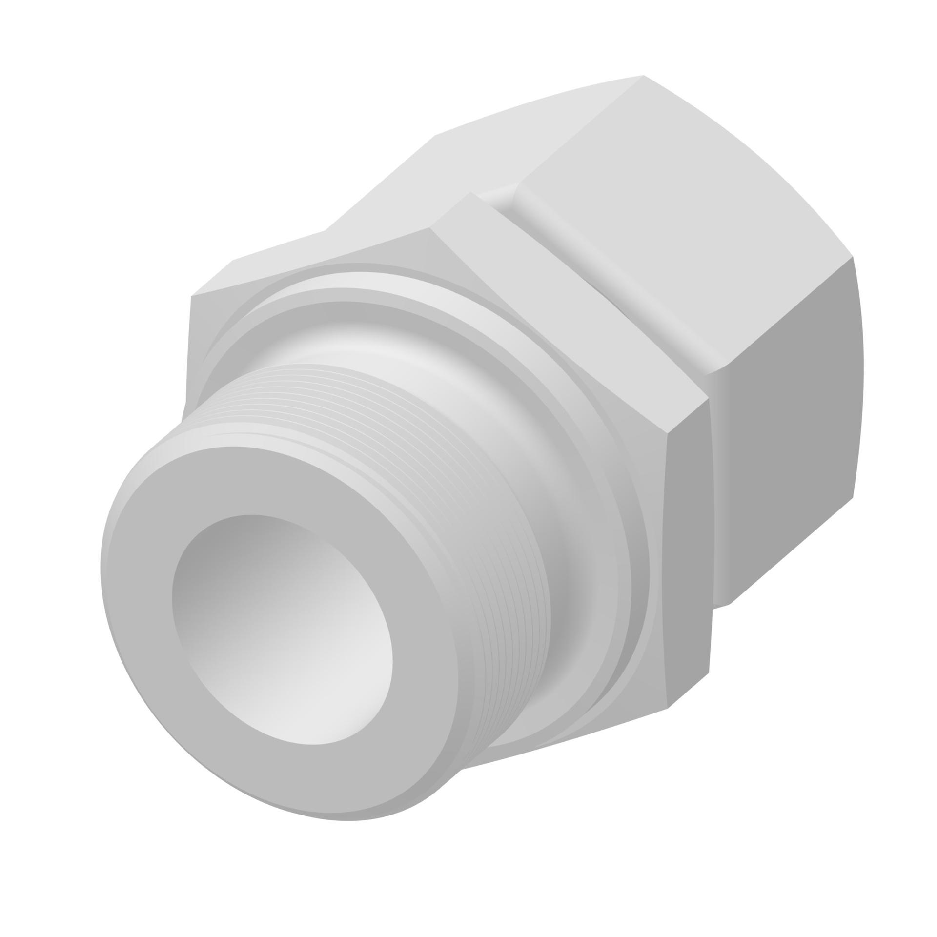 Danfoss Molded Compression Tube Products Male Connector 1568X1 [RIGHT]