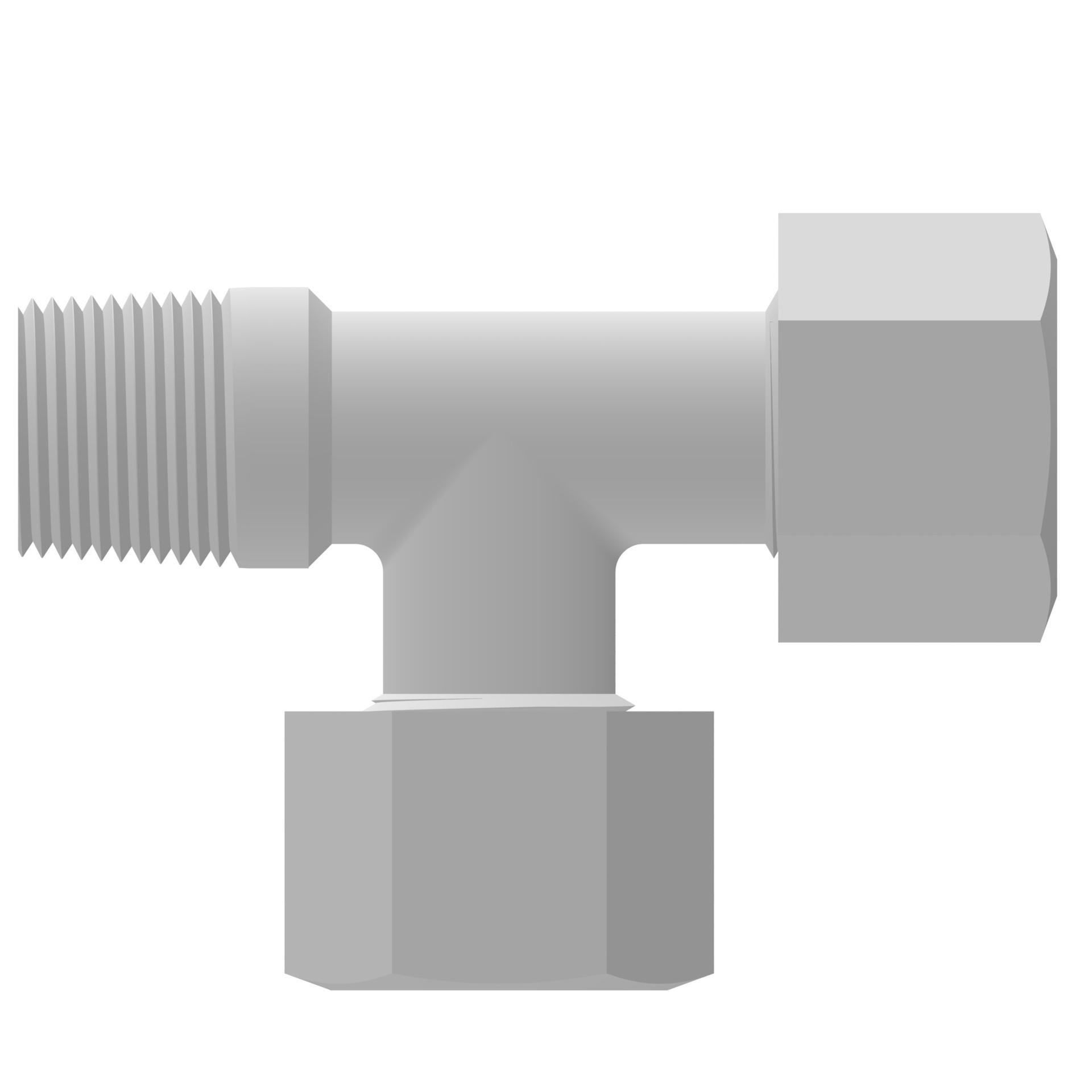 Danfoss Molded Compression Products Male Run Tee 1571 [CENTER]