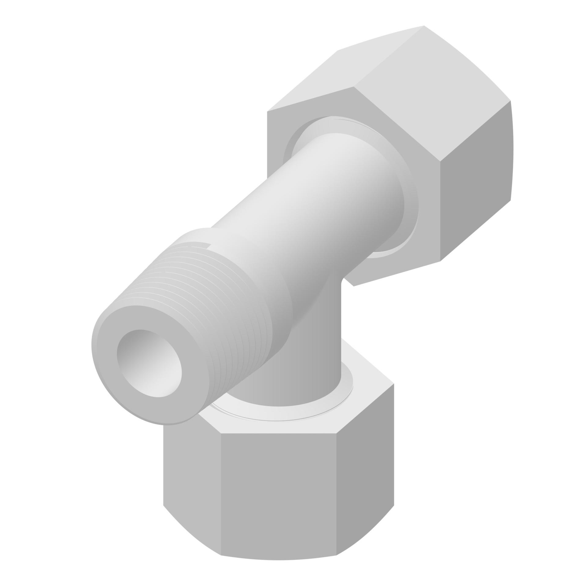 Danfoss Molded Compression Products Male Run Tee 1571 [RIGHT]