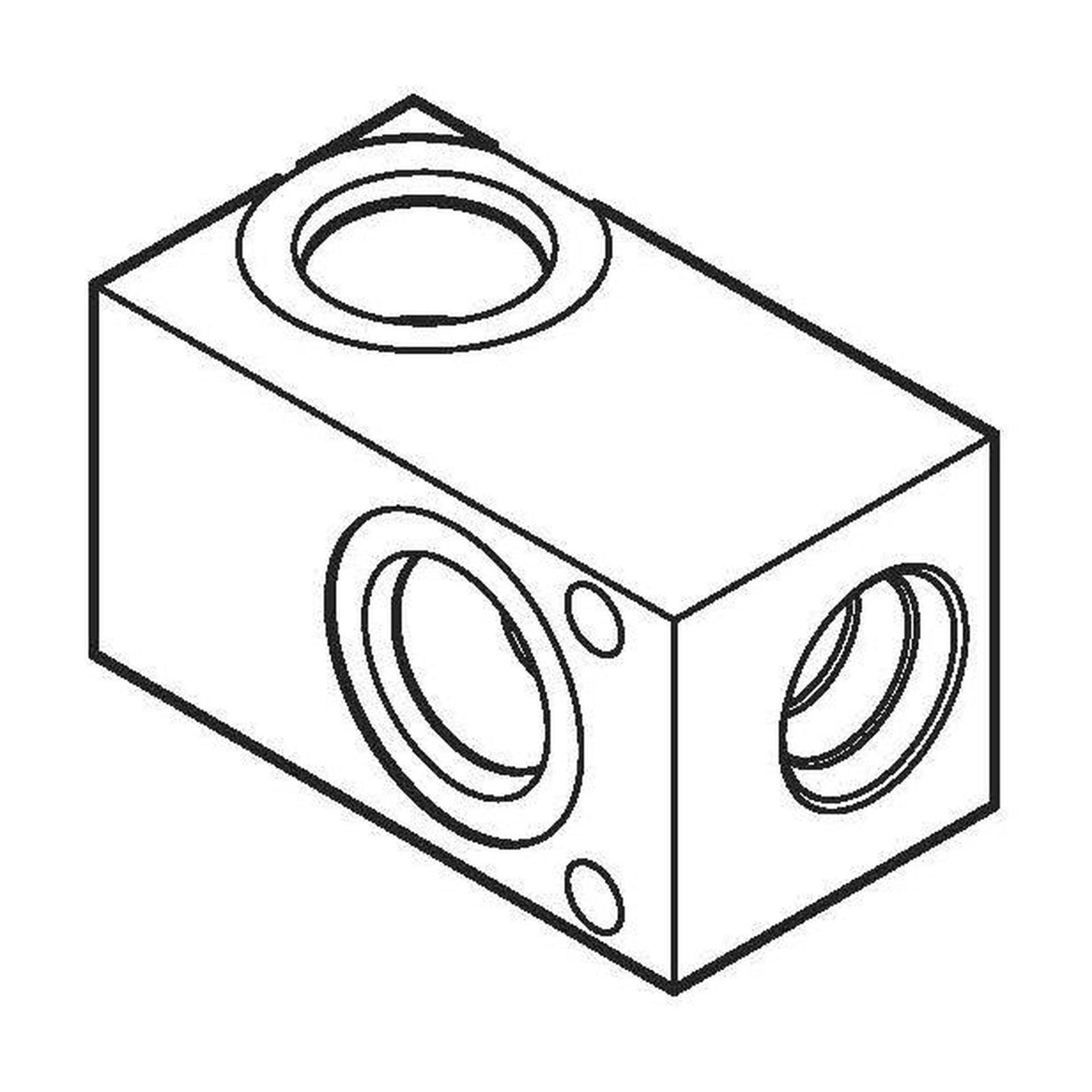 Vickers by Danfoss 1AR Series Spare Part Body BXP10742 [RIGHT]
