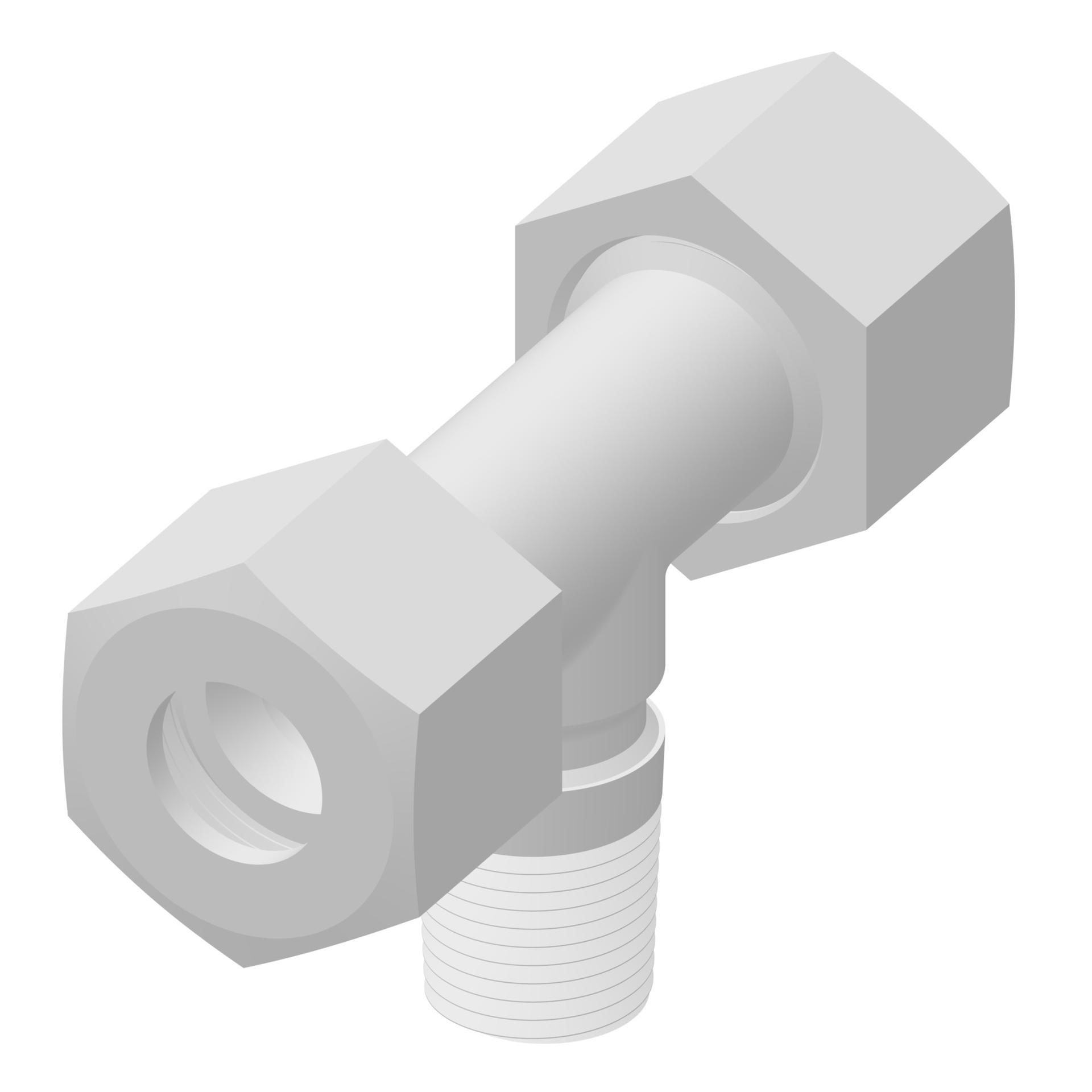 Danfoss Molded Compression Products Male Branch Tee 1572 [RIGHT]