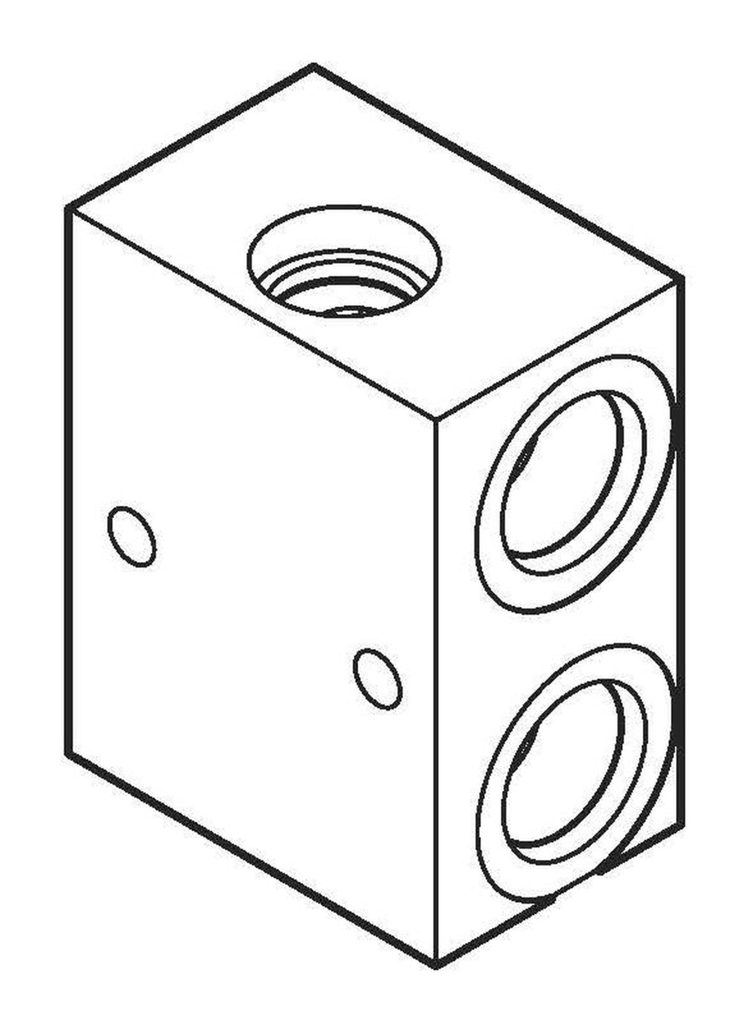 Vickers by Danfoss Spare Part Body B10623 [RIGHT]