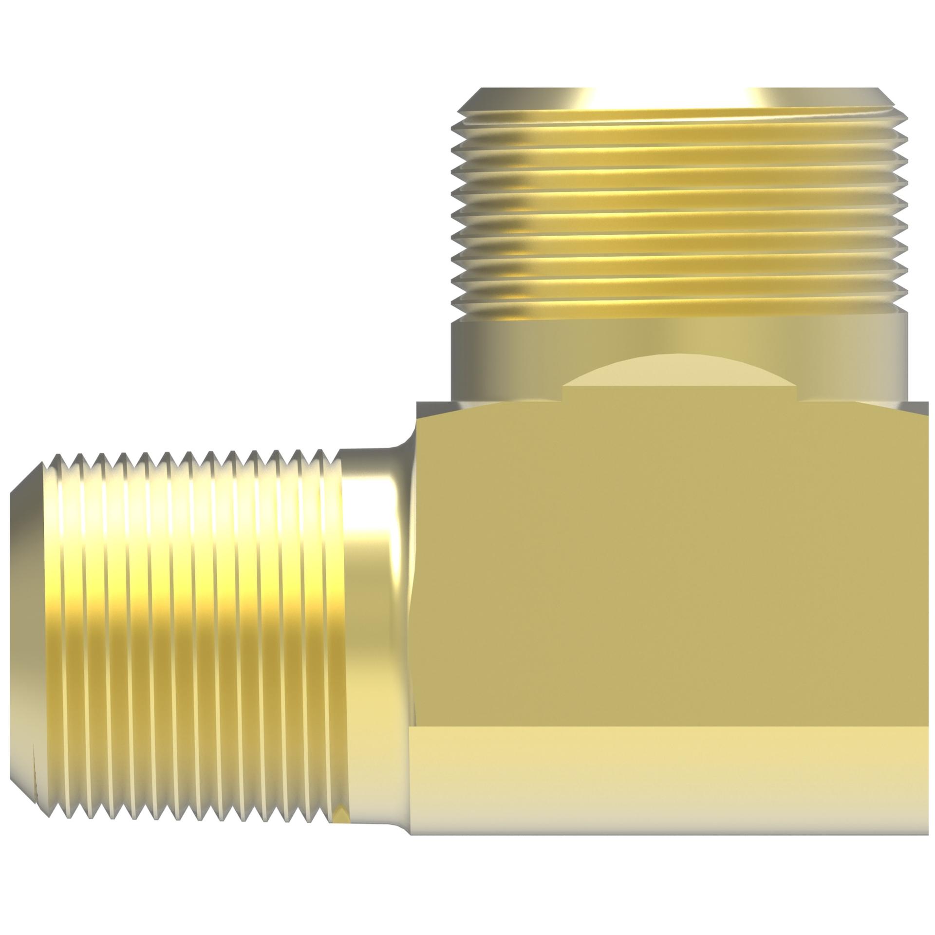 Danfoss Ford Transmission Elbow ThreadedMale_ThreadedMale_90degree-Brass [CENTER]