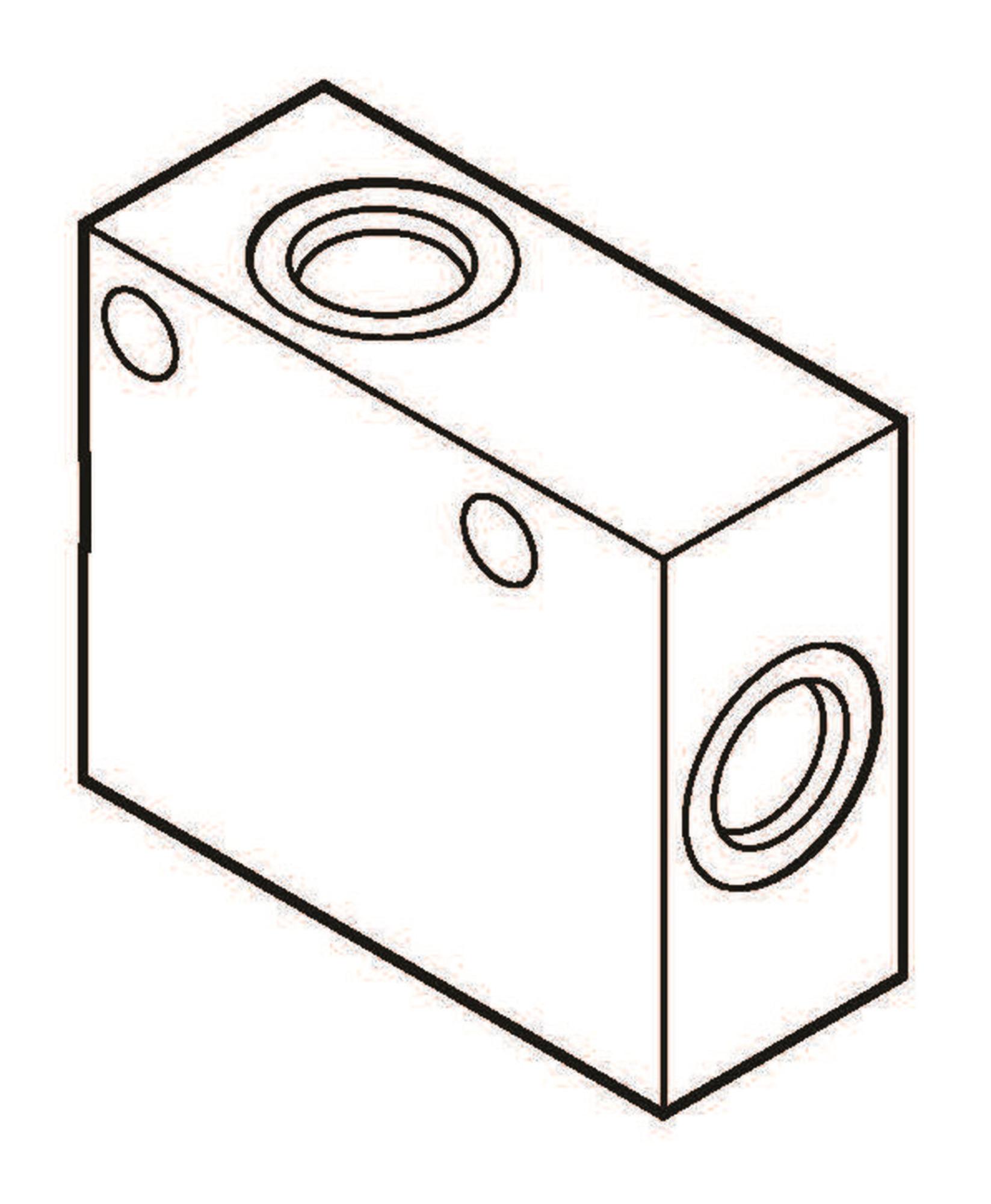 Vickers by Danfoss Spare Part Body B10820 [RIGHT]